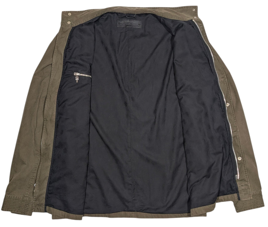 chrome hearts jacket zip up