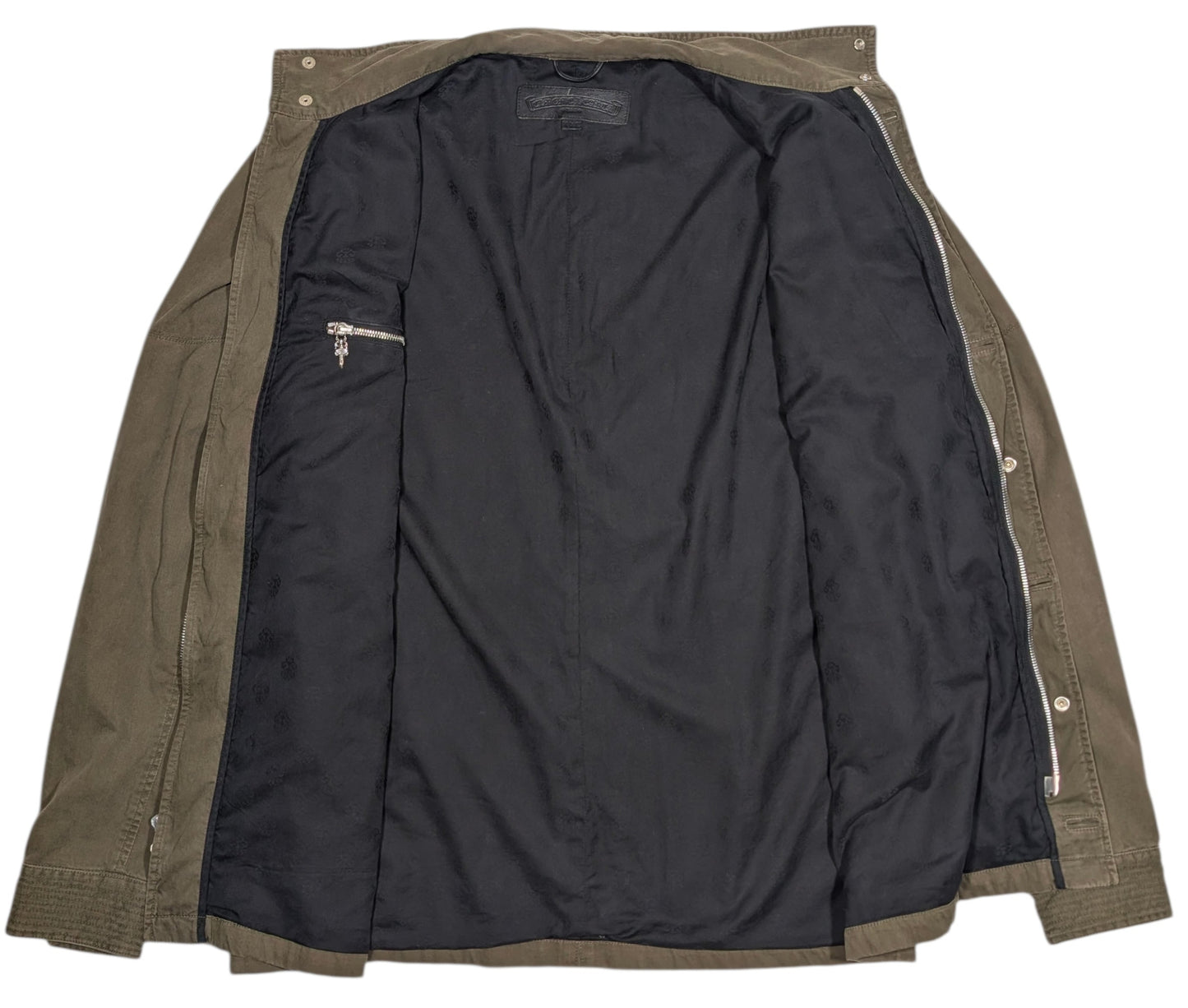 chrome hearts jacket zip up