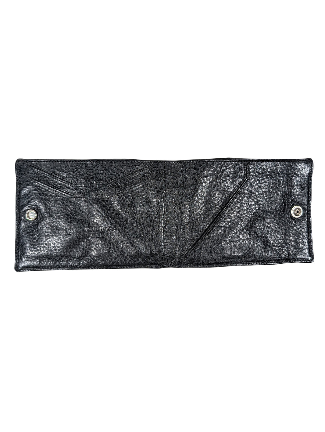 Chrome Hearts Cemetery Cross Patch Bi-Fold Wallet Archival