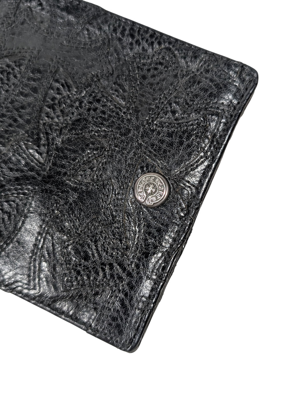 Chrome Hearts Cemetery Cross Patch Bi-Fold Wallet Verified YP Collective