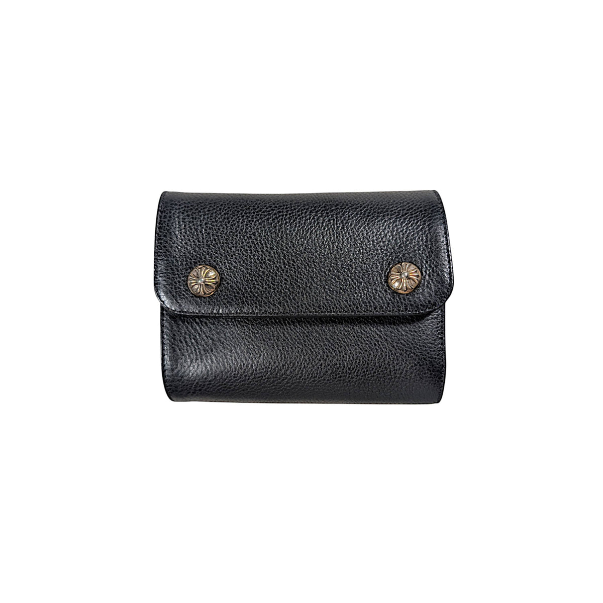 Mini Wave Wallet Heavy Leather by Chrome Hearts | YP Collective