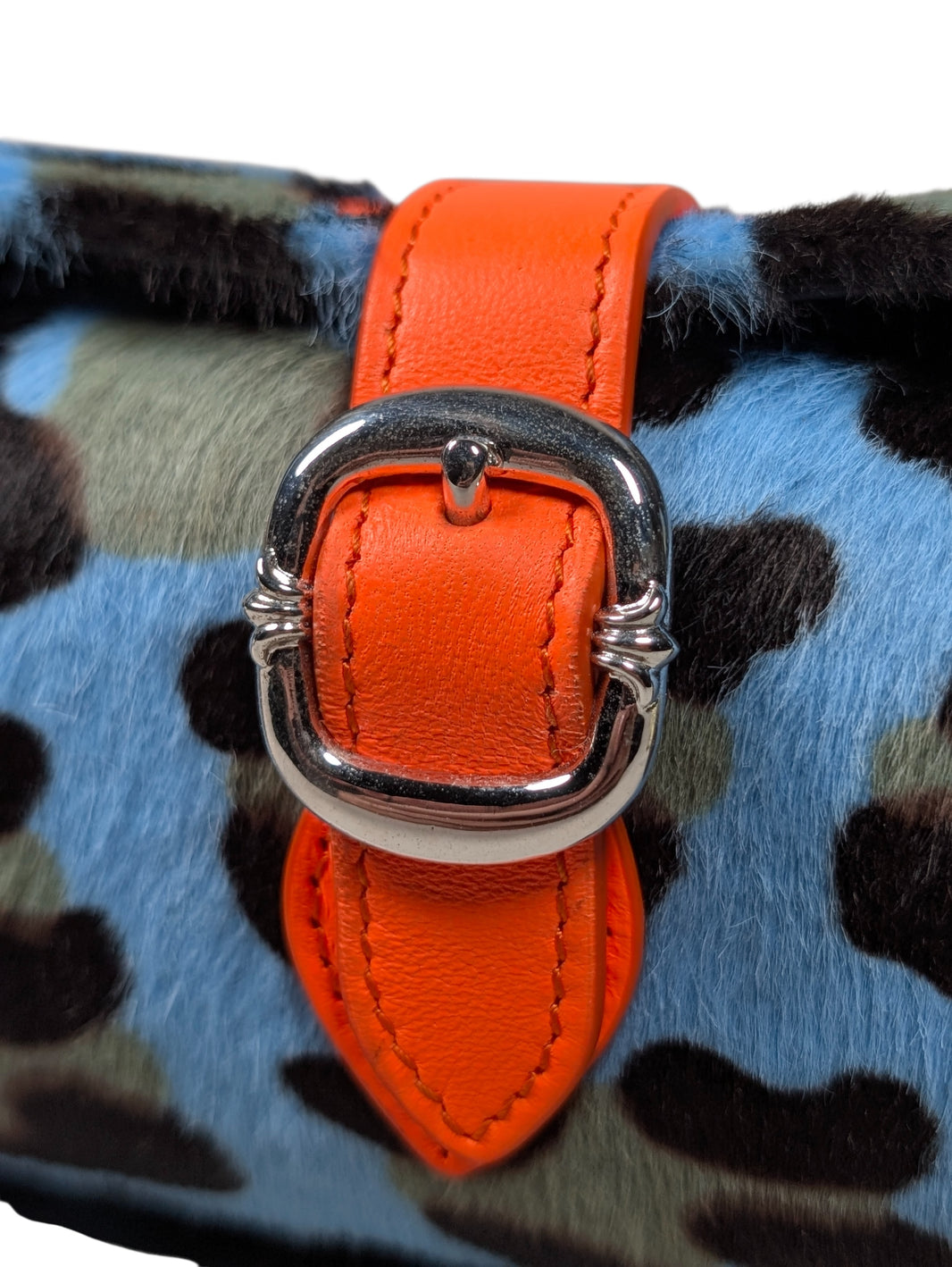 Chrome Hearts St. Barths Cheetah Triple Cross Patch Watch Roll Authenticated Designer