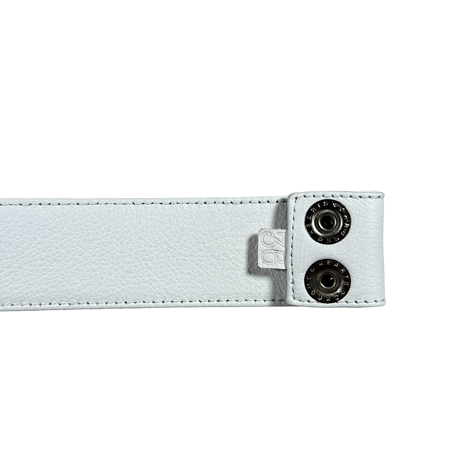 Chrome Hearts Belt White Strap