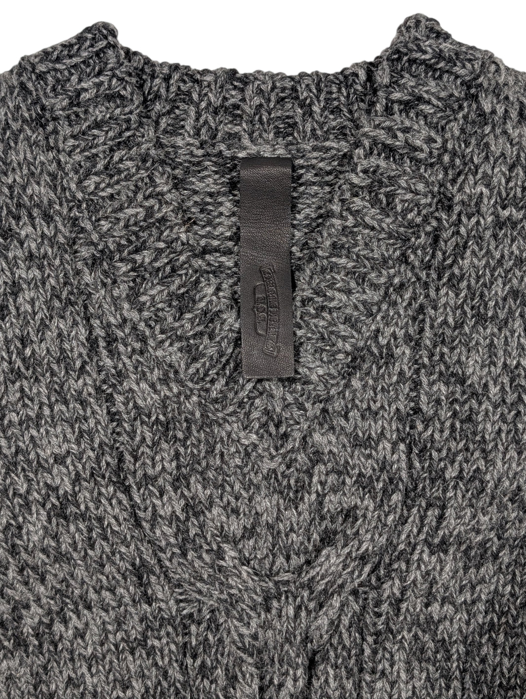 Chrome Hearts Women's Star Patch Cashmere Sweater Vest Archival