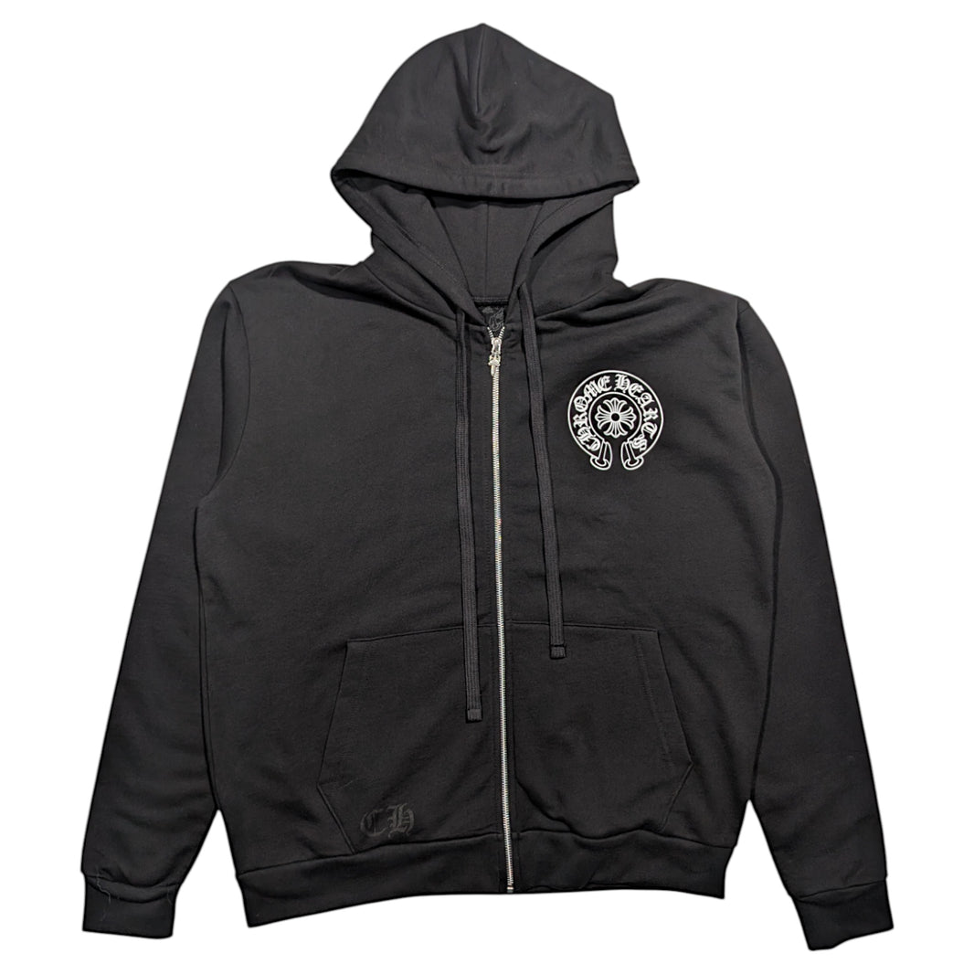 Chrome Hearts NYC Exclusive Zip Up Hoodie Sterling Silver Hardware