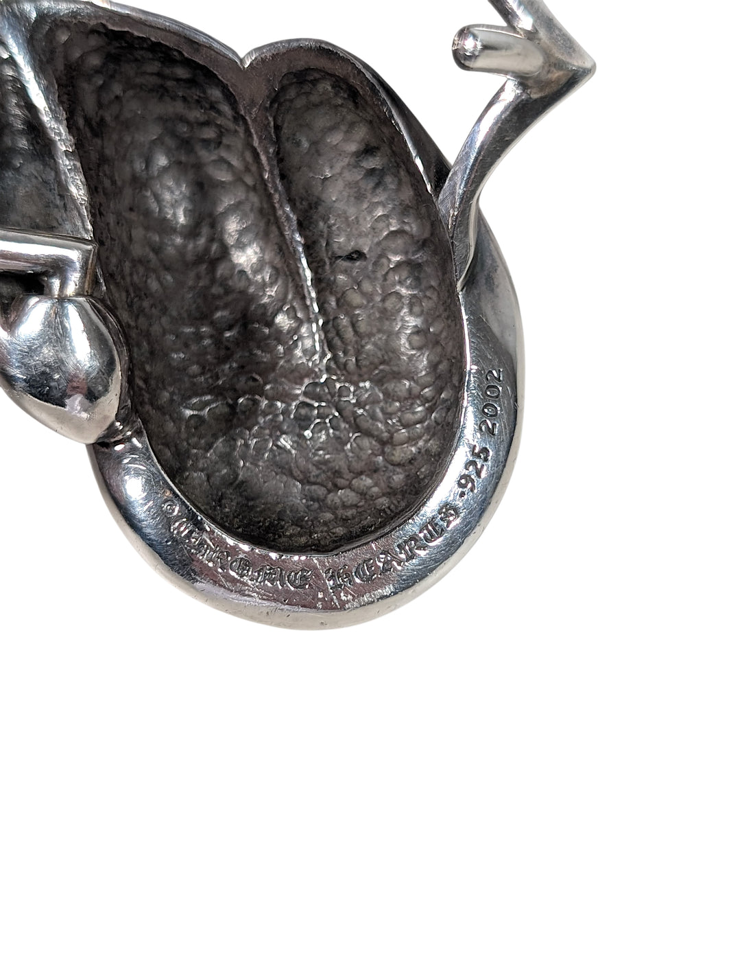 chrome hearts rolling stones belt buckle sterling silver 925 collectible rare accessory jewelry
