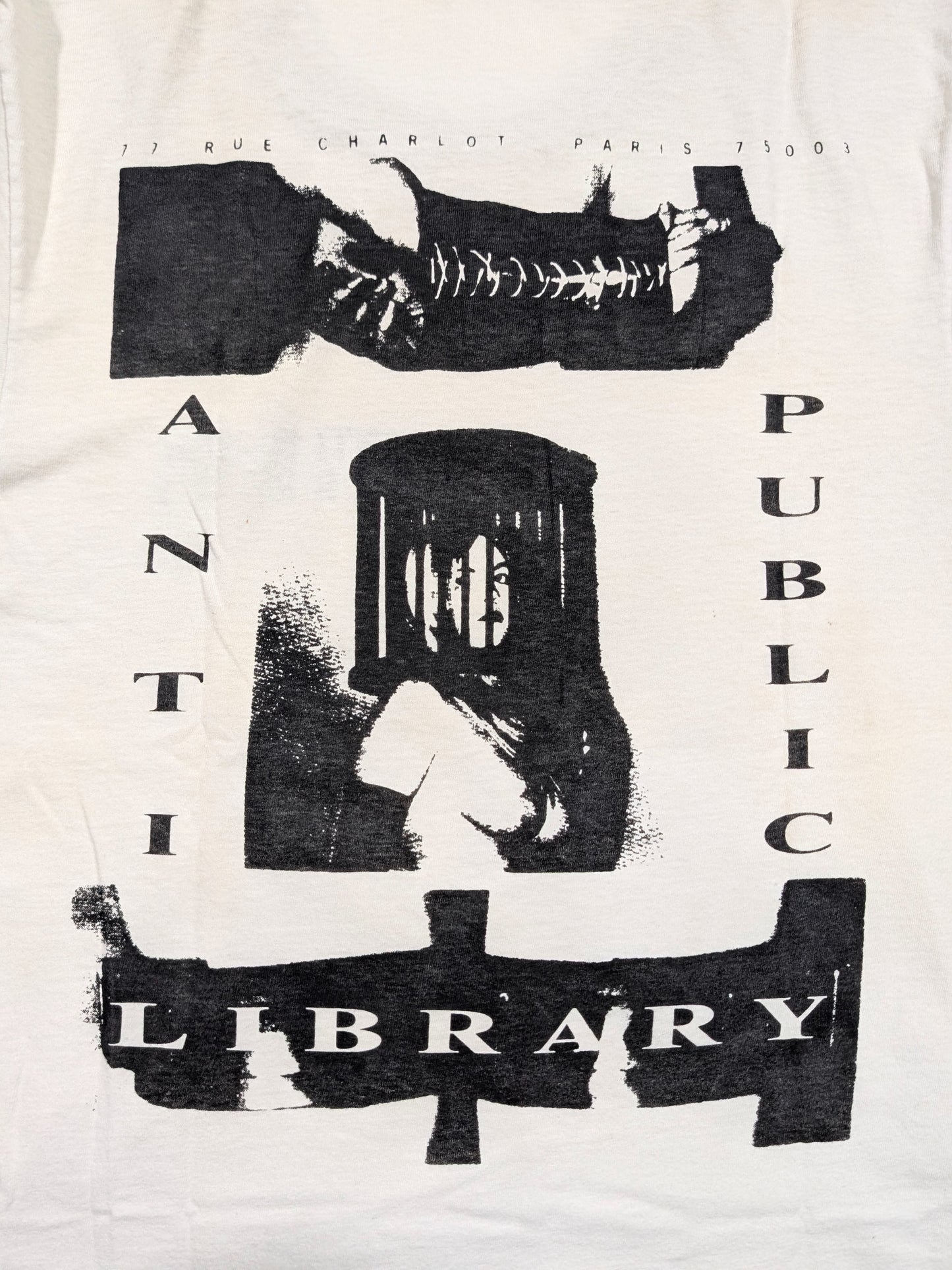 Limited Anti Public Library T-Shirt