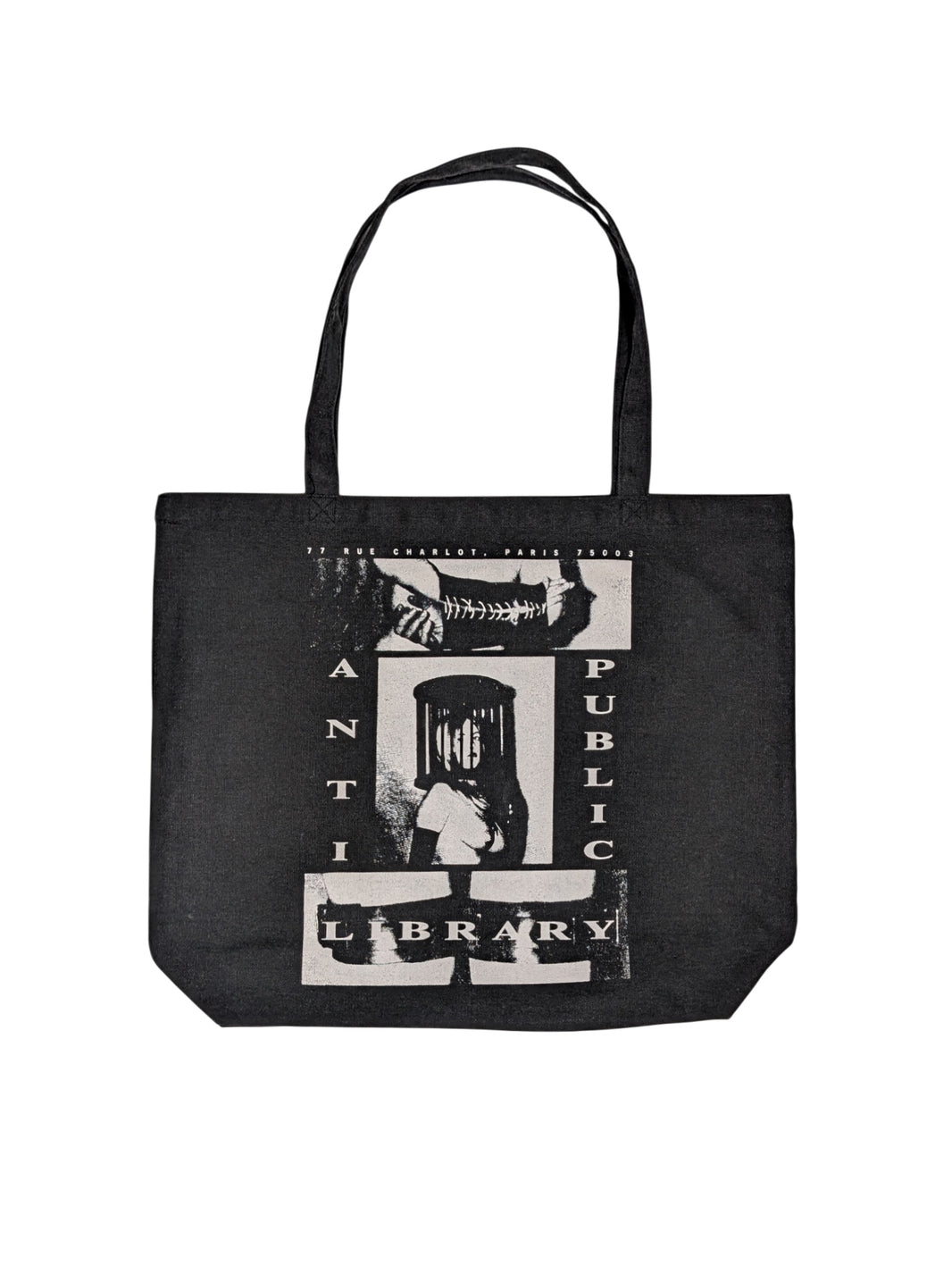 Anti Public Library Tote Bag