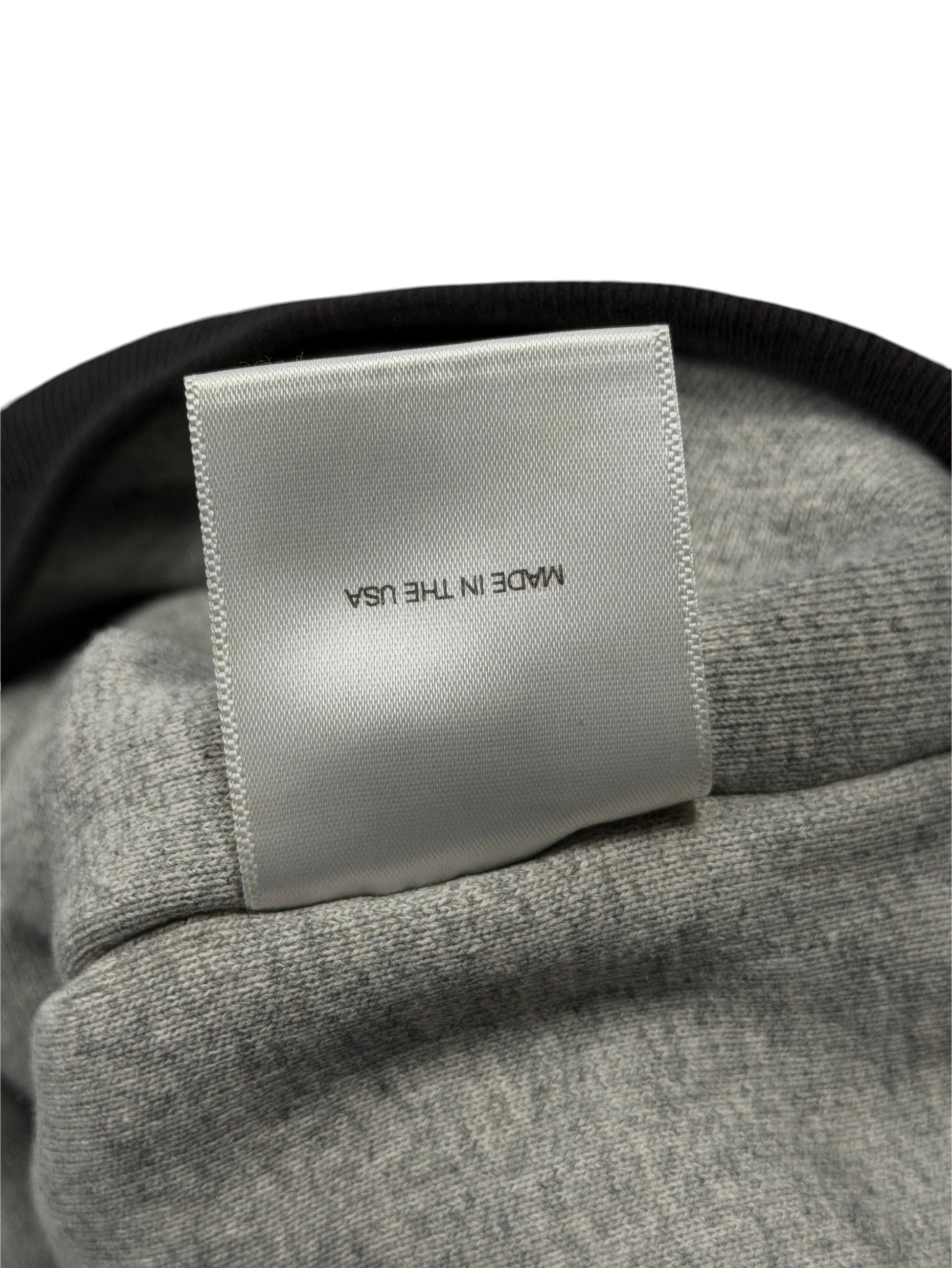 Made in USA Enfants Riches Déprimés Double Layer Grey Interior Sweatshirt
