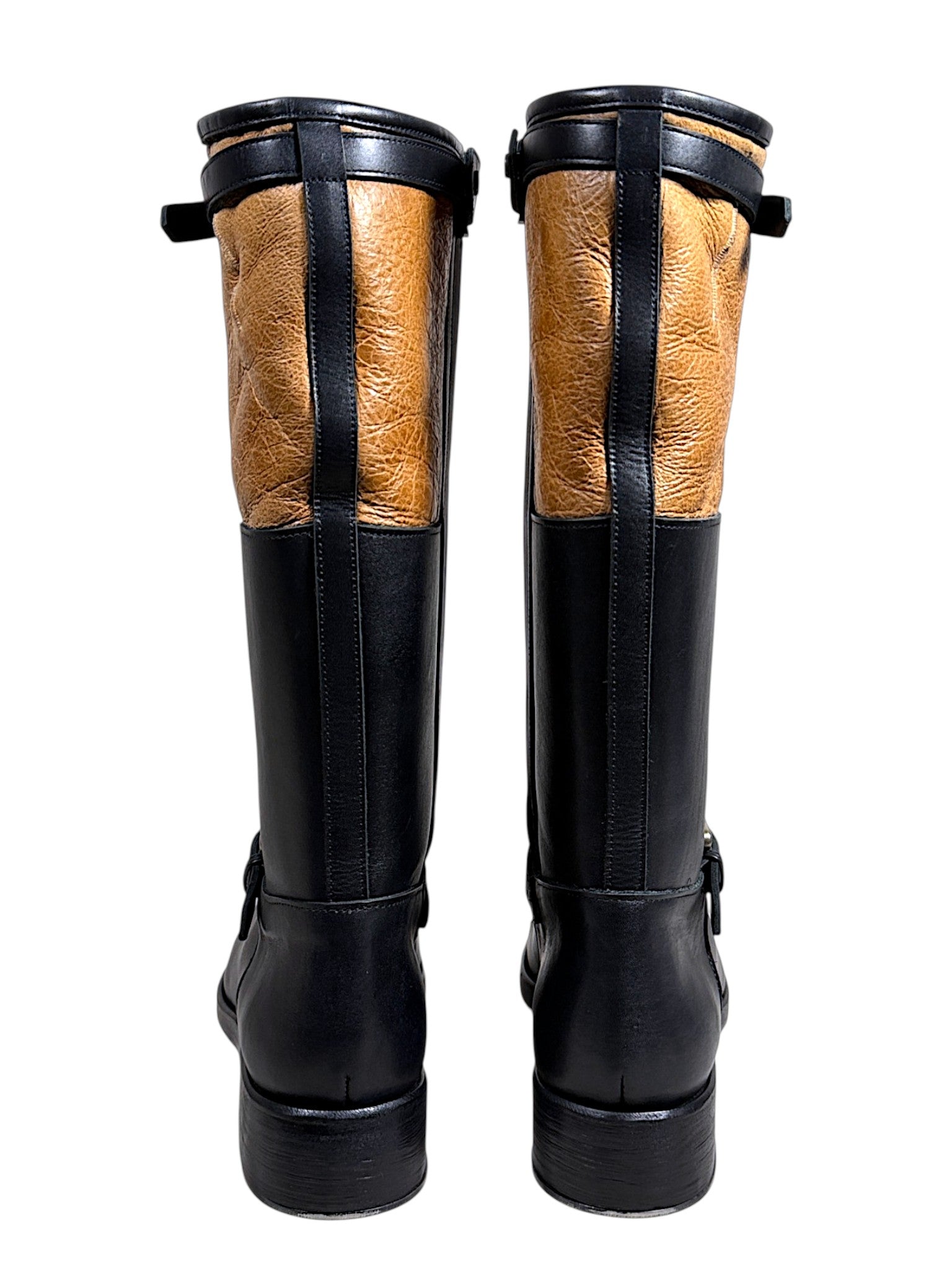 Enfants Riches Déprimés ERD Soviet Arctic Shearling Buckle Leather Boots Luxury Streetwear