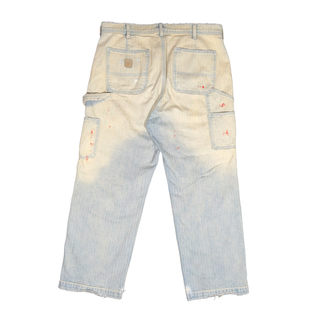 Enfants Riches Déprimés Herringbone Blood Stained Carpenter Pants Sterling Silver Hardware
