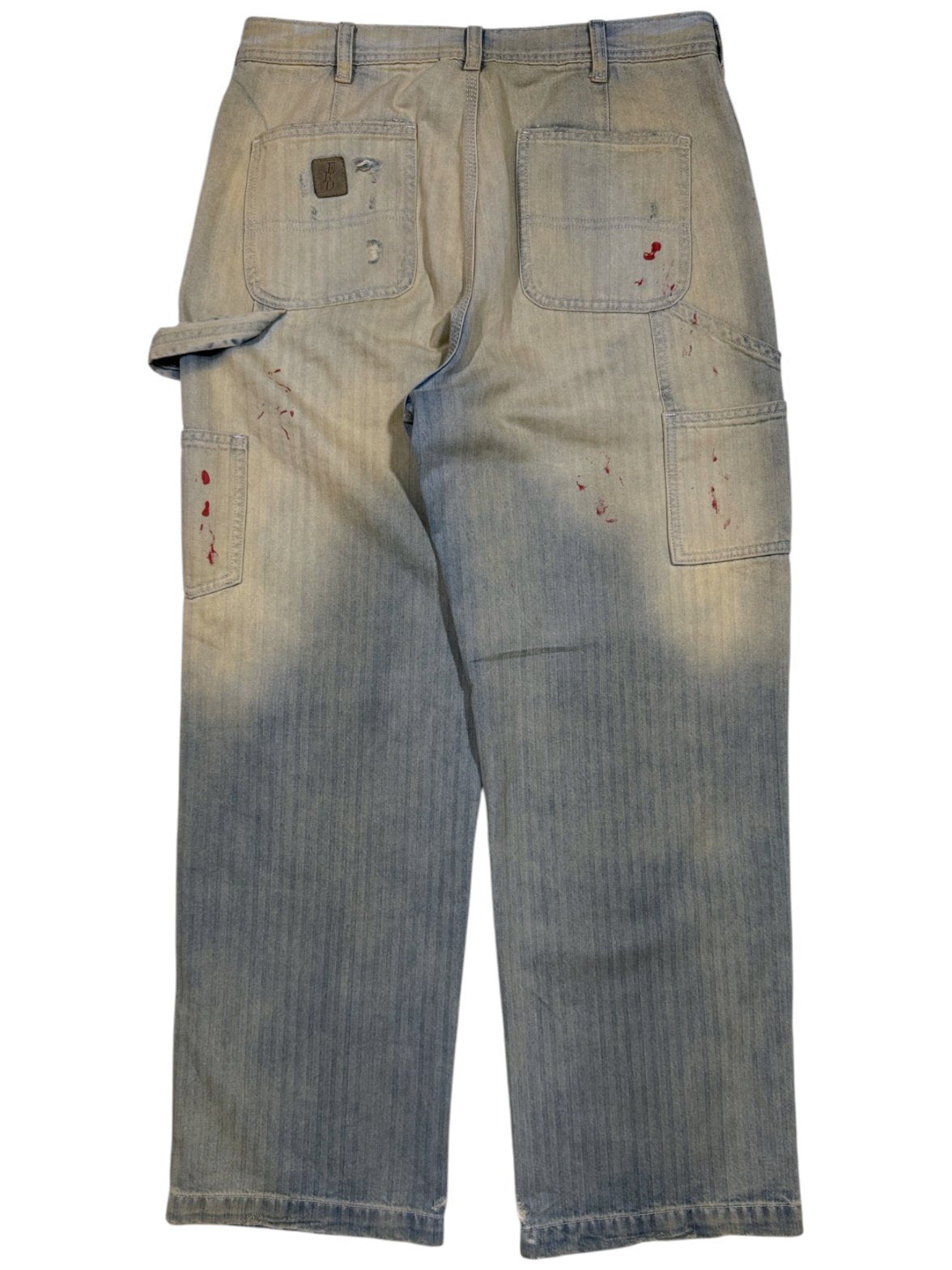 ERD Herringbone Denim Waistband Tag Size 30 Enfants Riches Déprimés Label