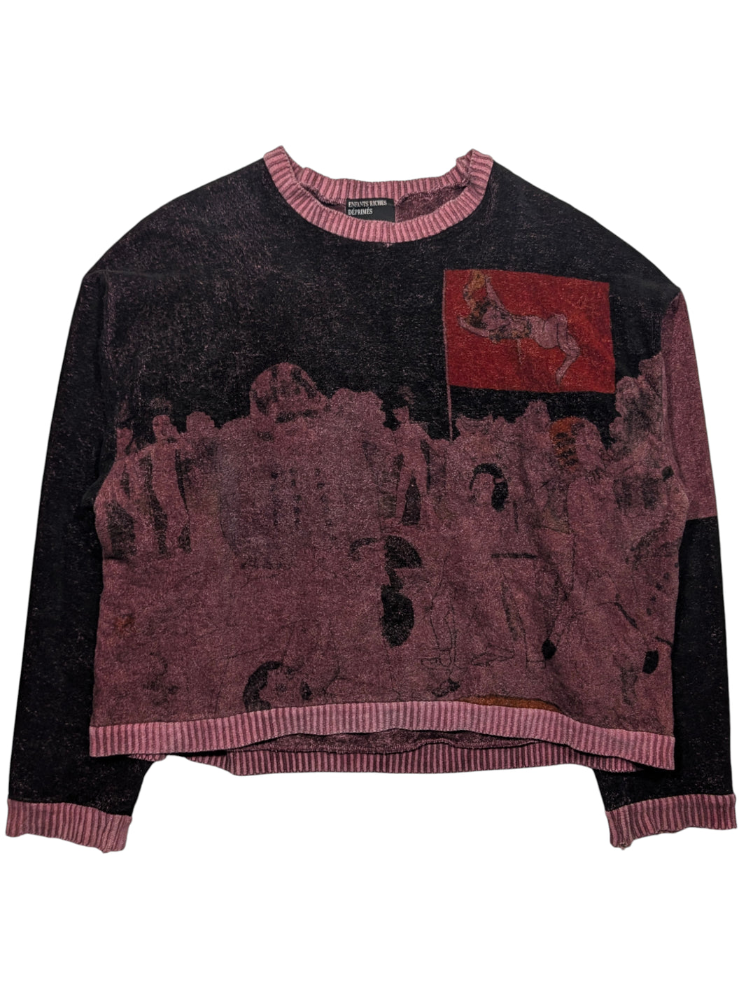 Runway SS19 Henry Darger Velour Sweater