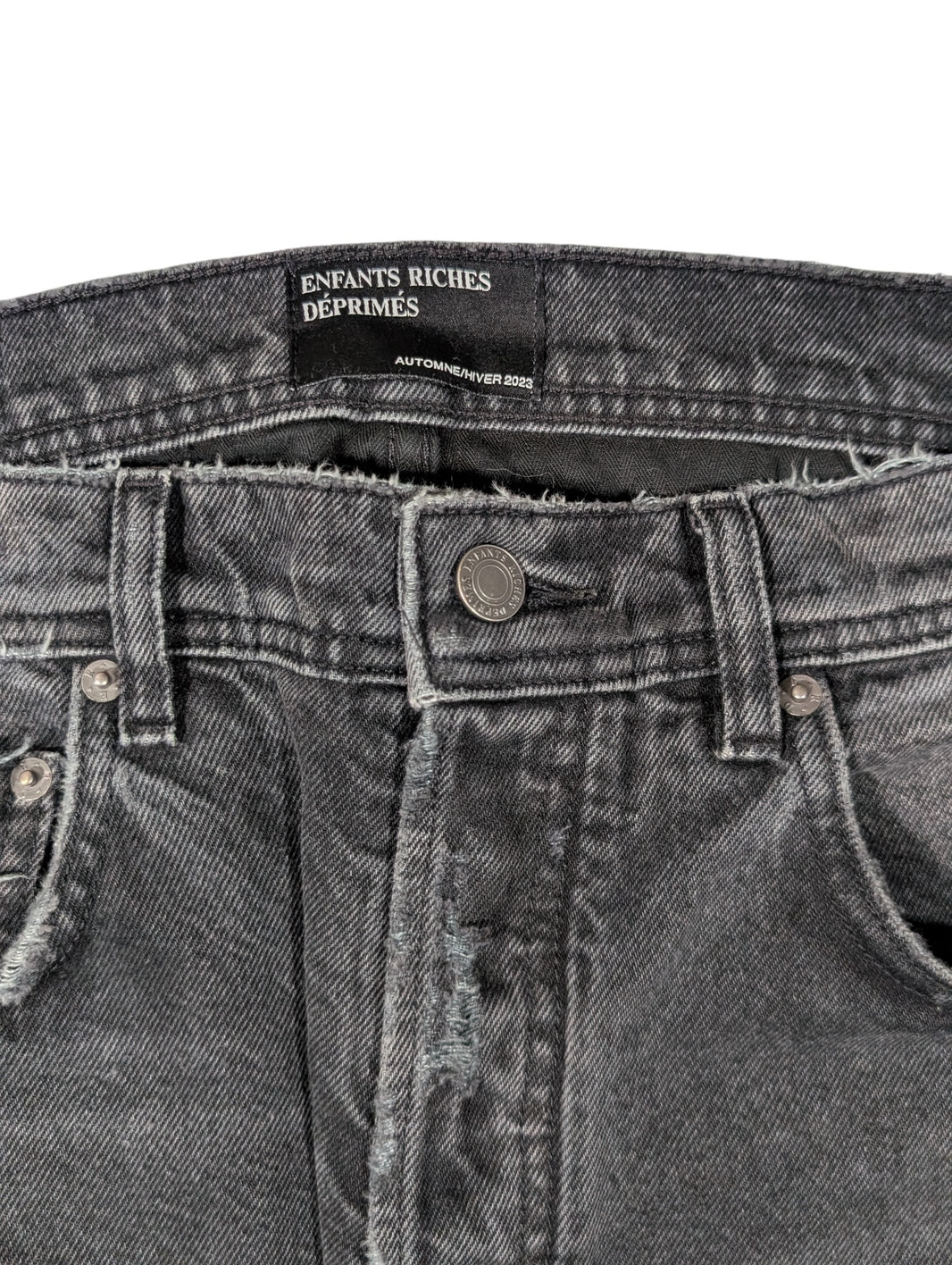 Enfants Riches Déprimés Destroyed Bootcut Flare Jeans FW23 Verified YP Collective