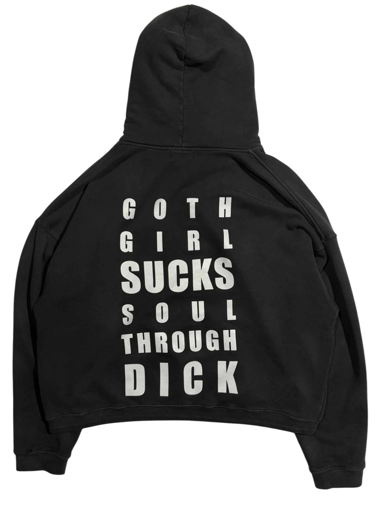 Enfants Riches Déprimés GOTH GIRL SUCKS SOUL THROUGH DICK Authentic Hoodies