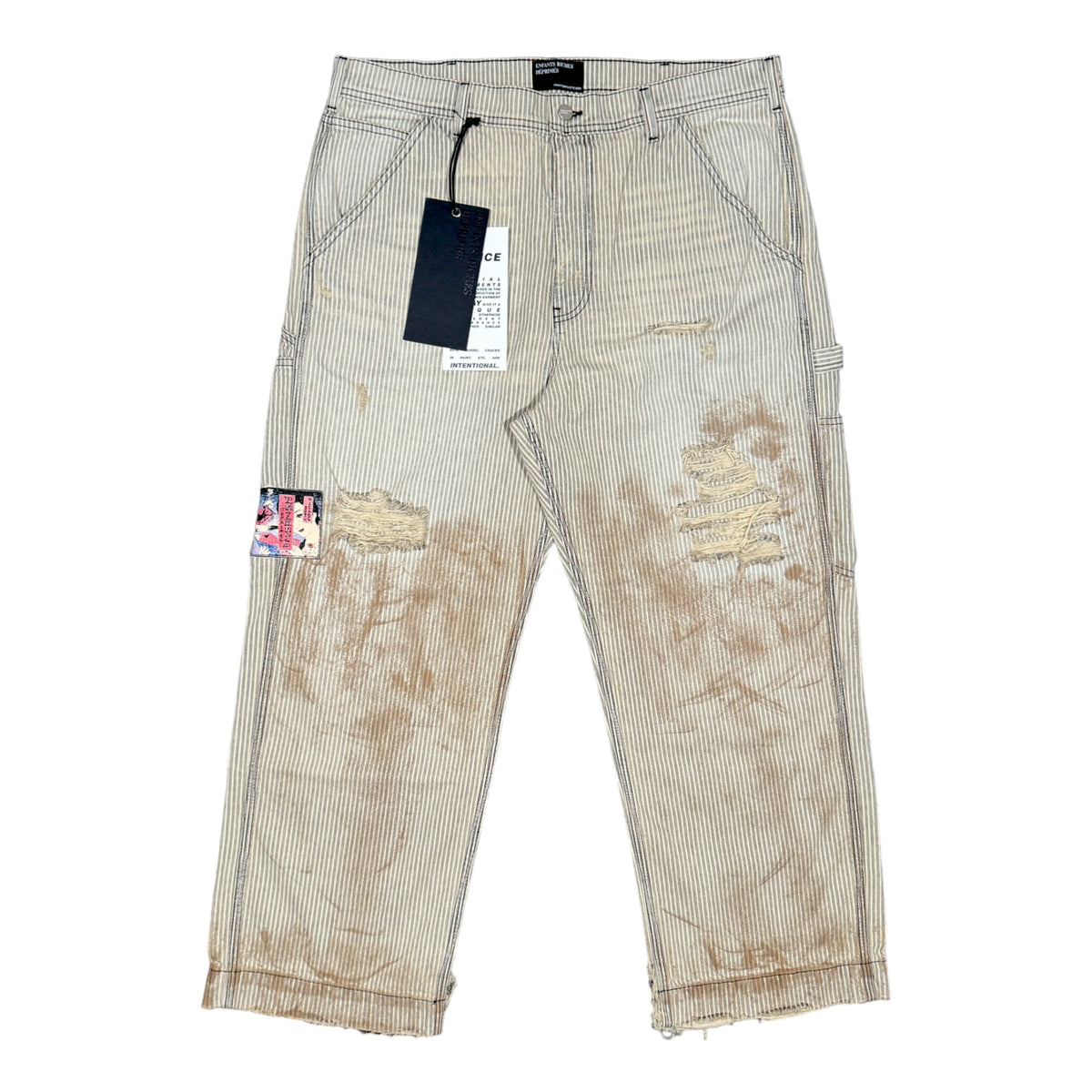 Hickory Pinstripe Shuji Carpenter Pants by Enfants Riches Déprimés 