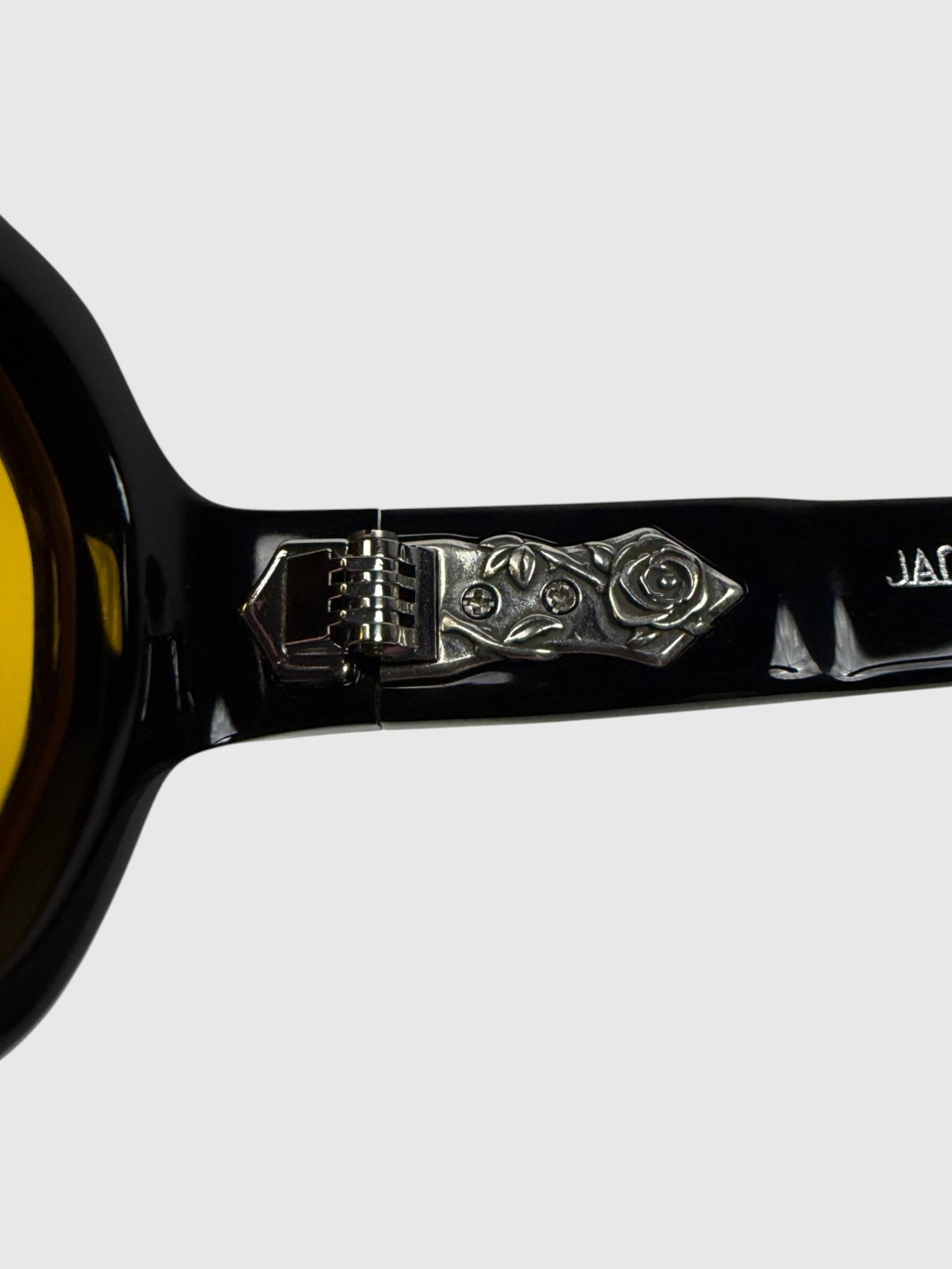 Silver Rose Hinge Hardware ERD x Jacques Marie Mage Mulholland Sunglasses