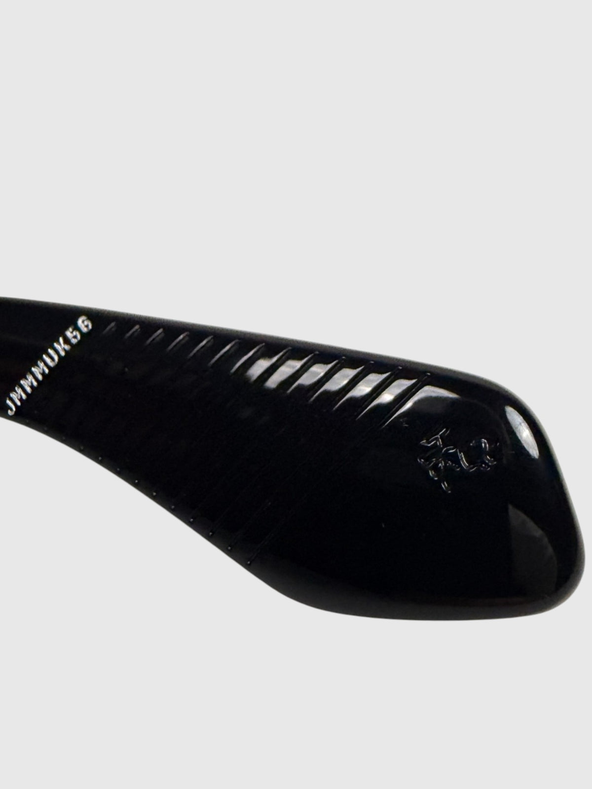 Sculpted Black Acetate Temple Tips ERD JMM Mulholland Sunglasses