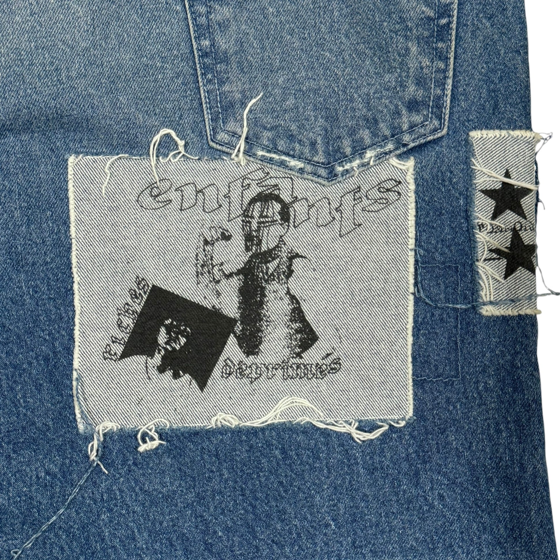 ERD repaired jeans