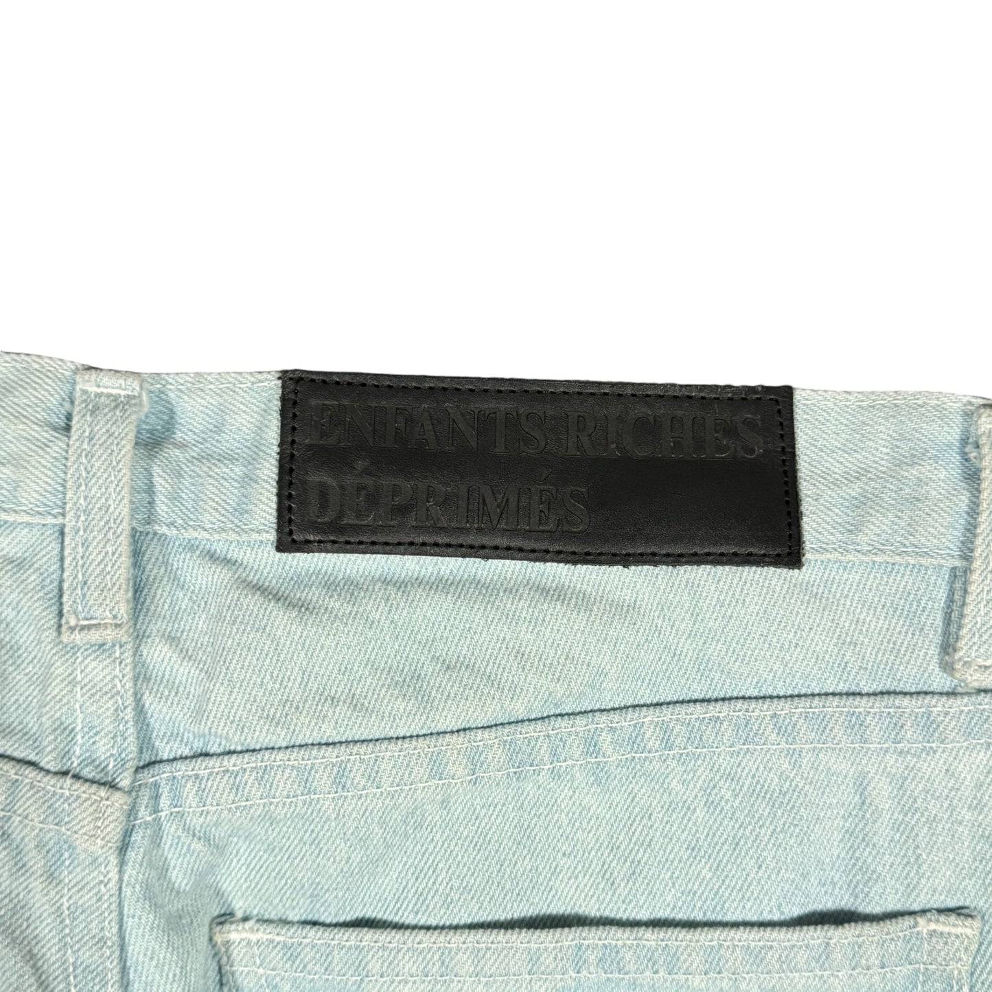 Patchwork Assemblage Slim Jeans