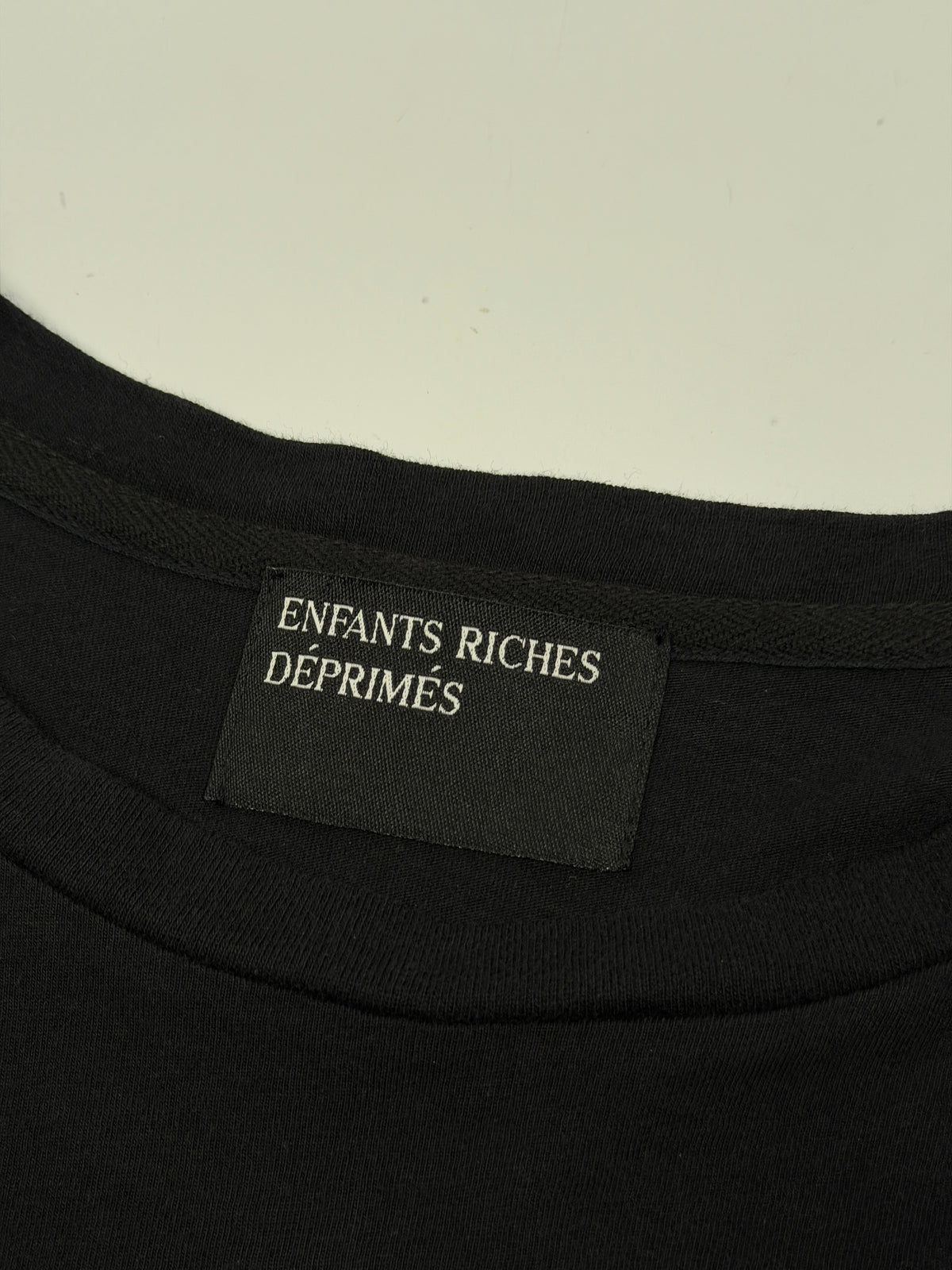 Black Cotton ERD Tee Enfants Riches Déprimés Lydia Calendar Print