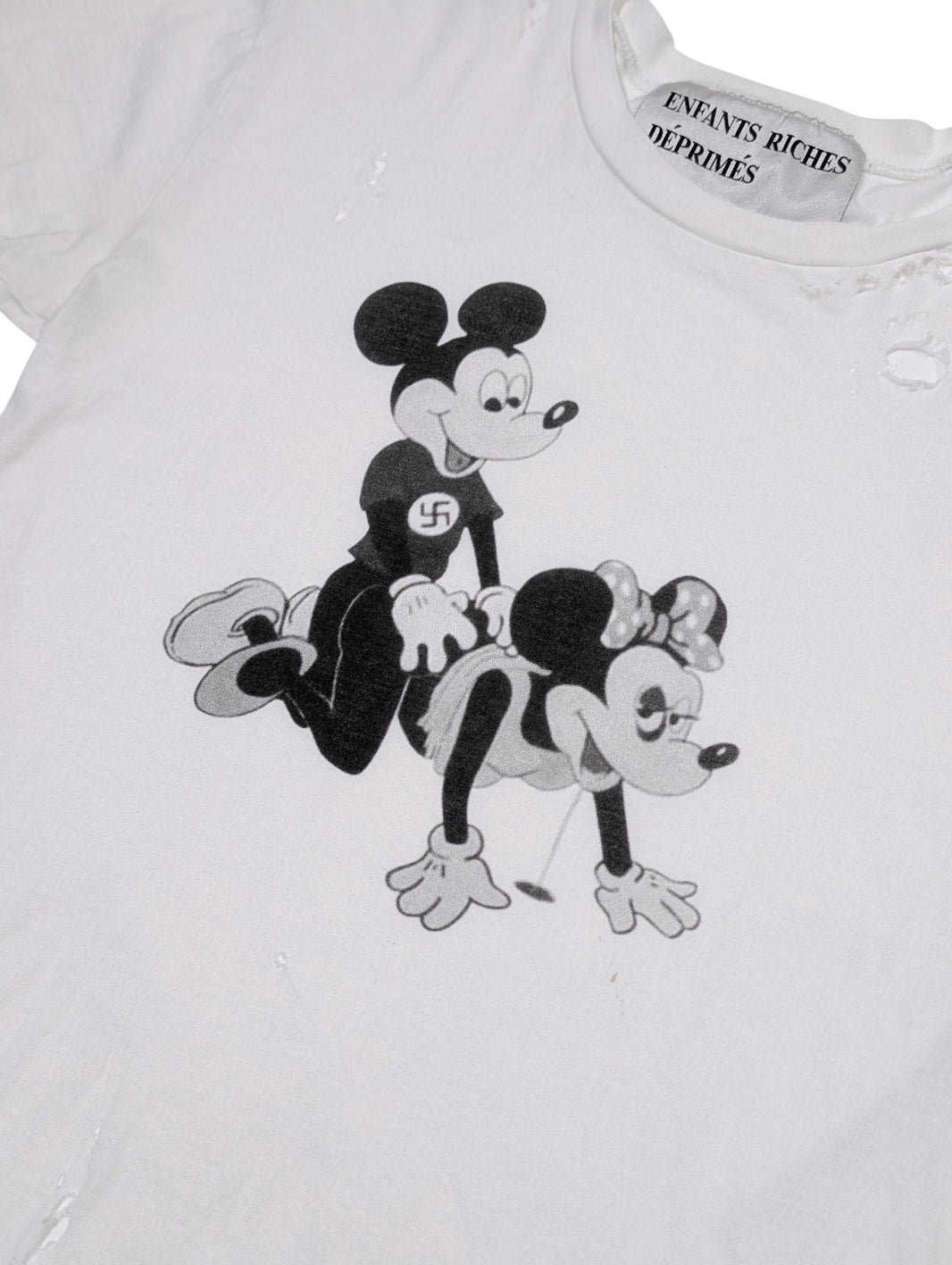 Enfants Riches Déprimés Mickey Mouse & Minnie Nazi T-Shirt Verified YP Collective
