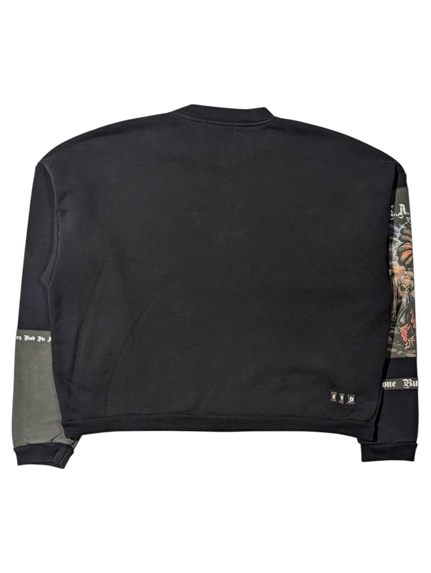 Enfants Riches Déprimés NA Narcotics Anonymous Assemblage Crewneck Sweater Sterling Silver Hardware