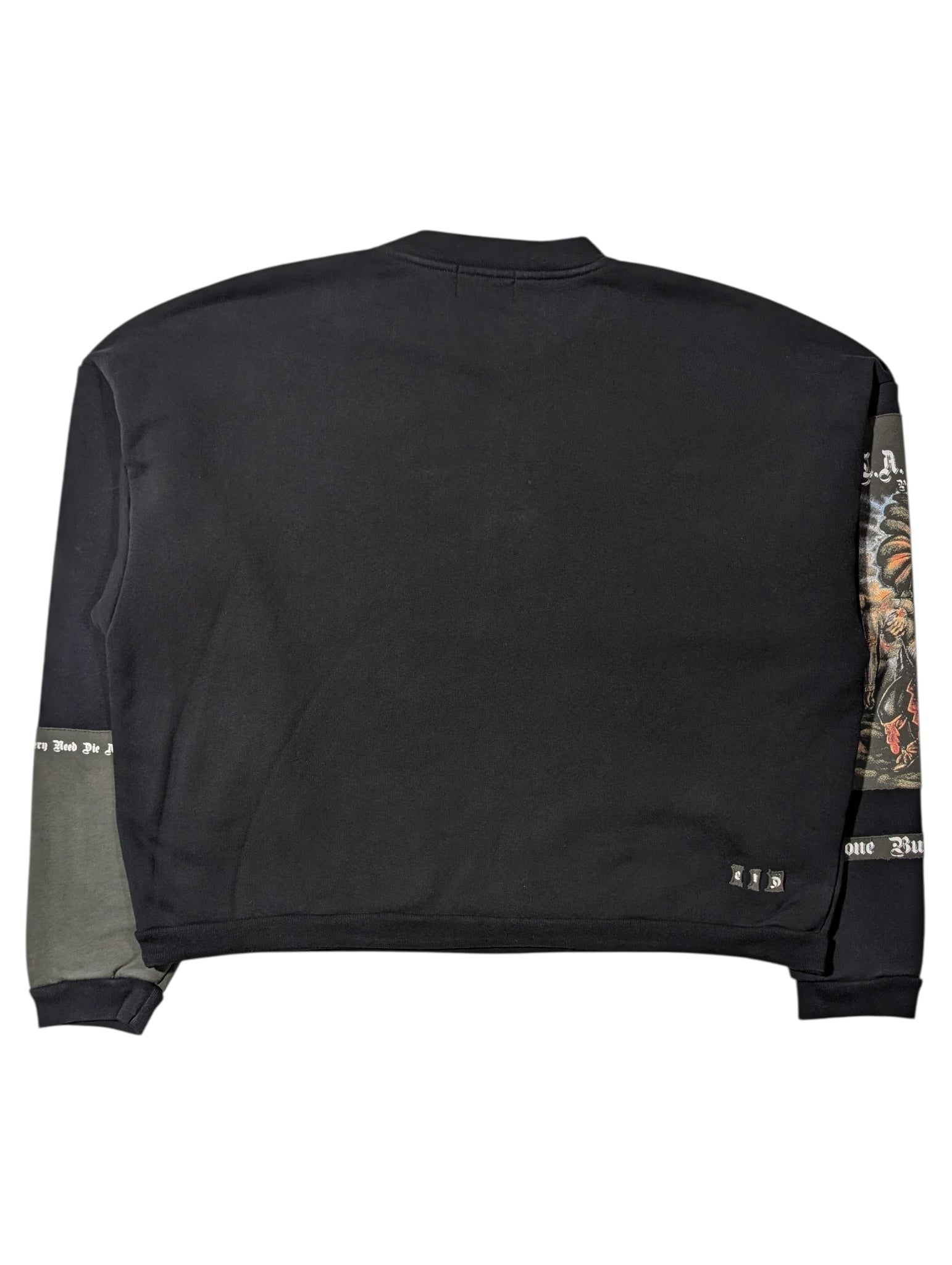 Enfants Riches Déprimés NA Narcotics Anonymous Assemblage Crewneck Sweater Sterling Silver Hardware