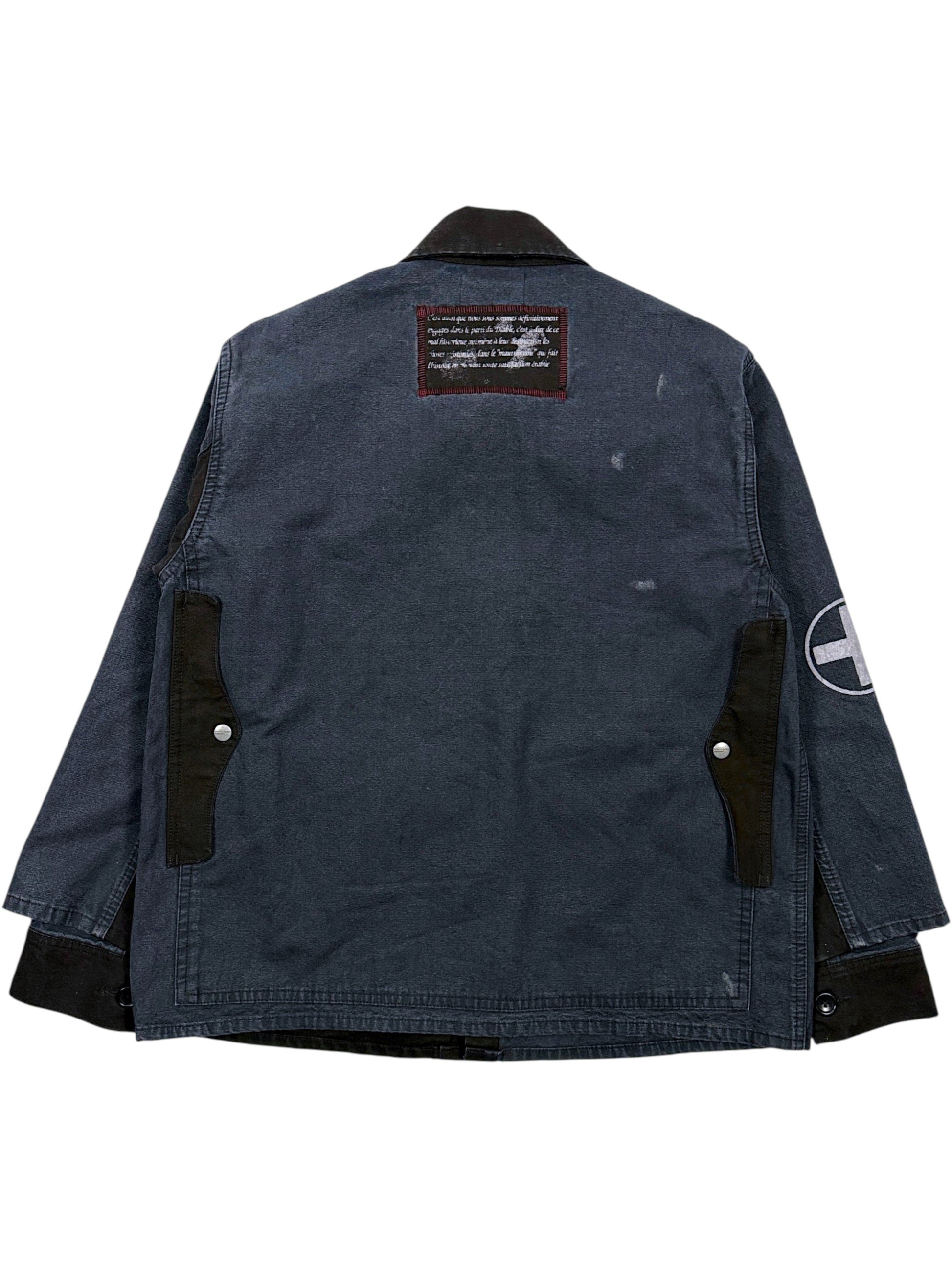 Rear Game Pocket and Artwork Patch on ERD Napoleon Work Shirt