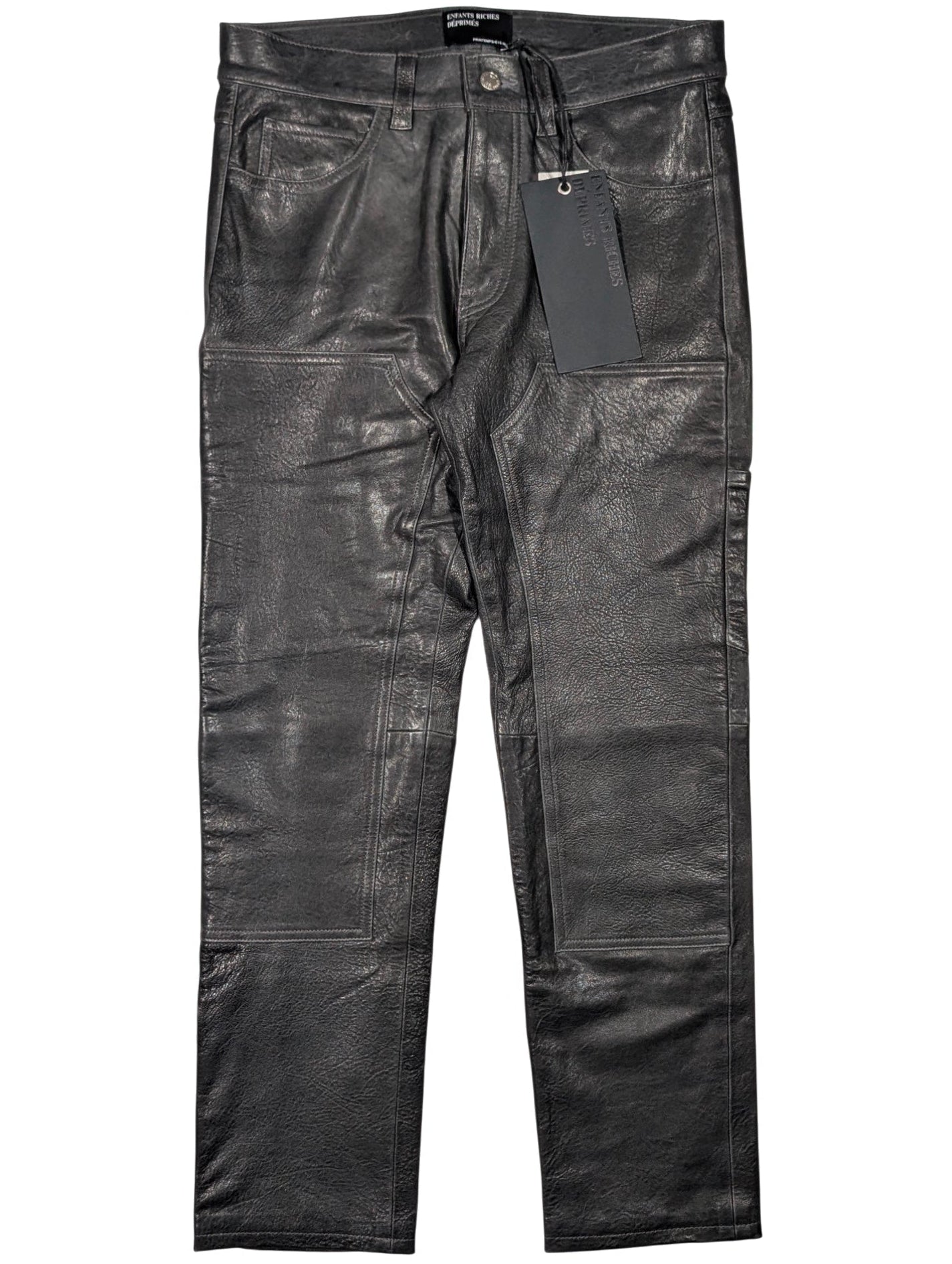 Enfants Riches Déprimés Leather Double Knee Pants | YP