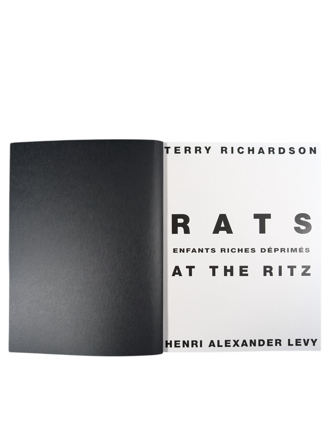 Enfants Riches Déprimés Rats at The Ritz Book 1/150 Sterling Silver Hardware