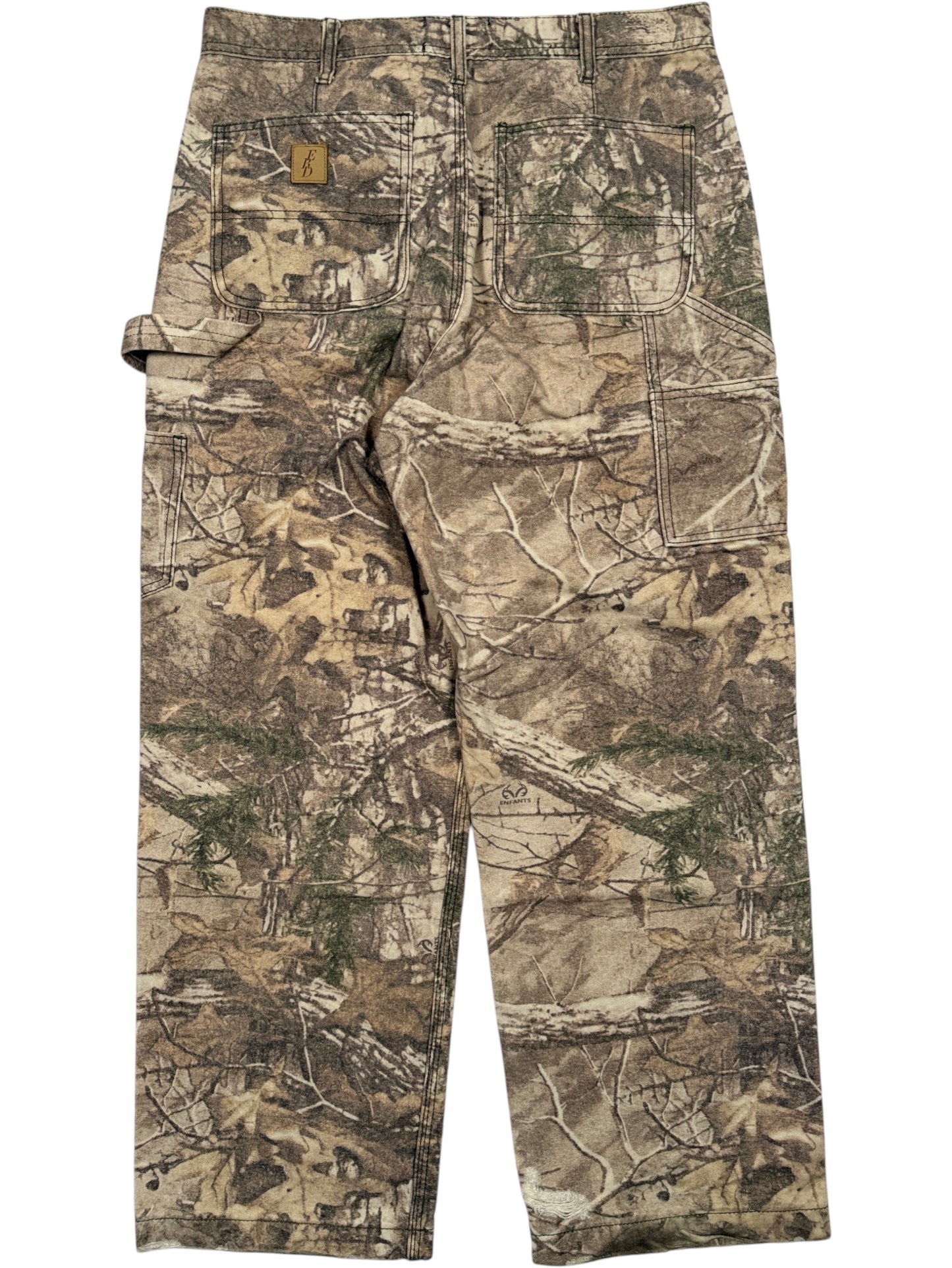 Realtree camo double back pocket carpenter pants Enfants Riches Déprimés