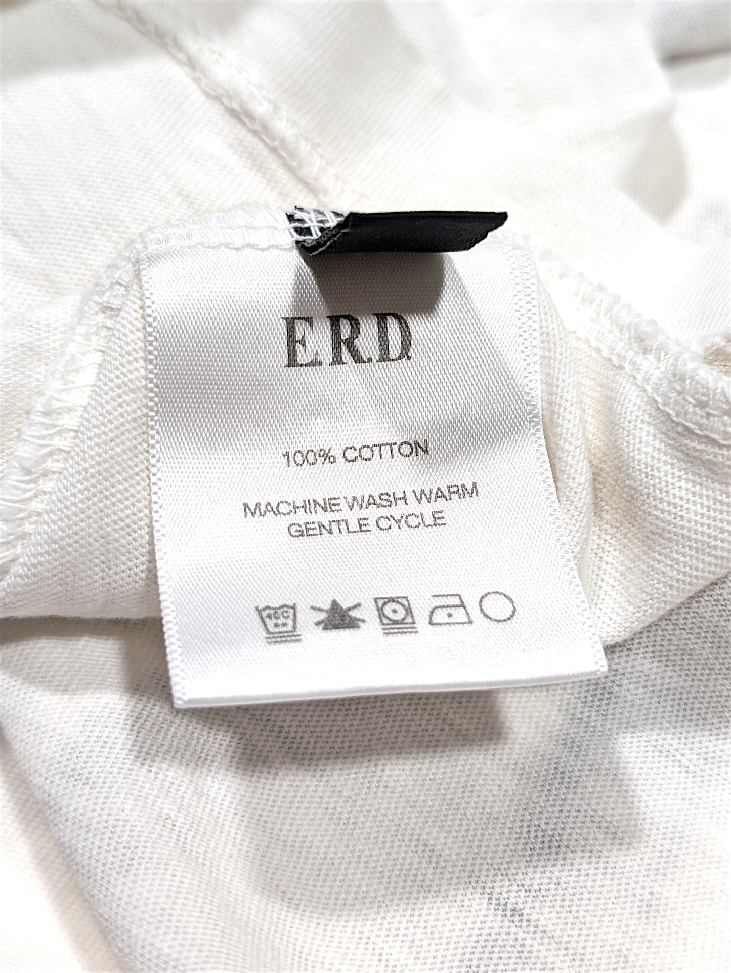 enfants riches deprimes reminiscing shirt wash tag detail designer tee collectible