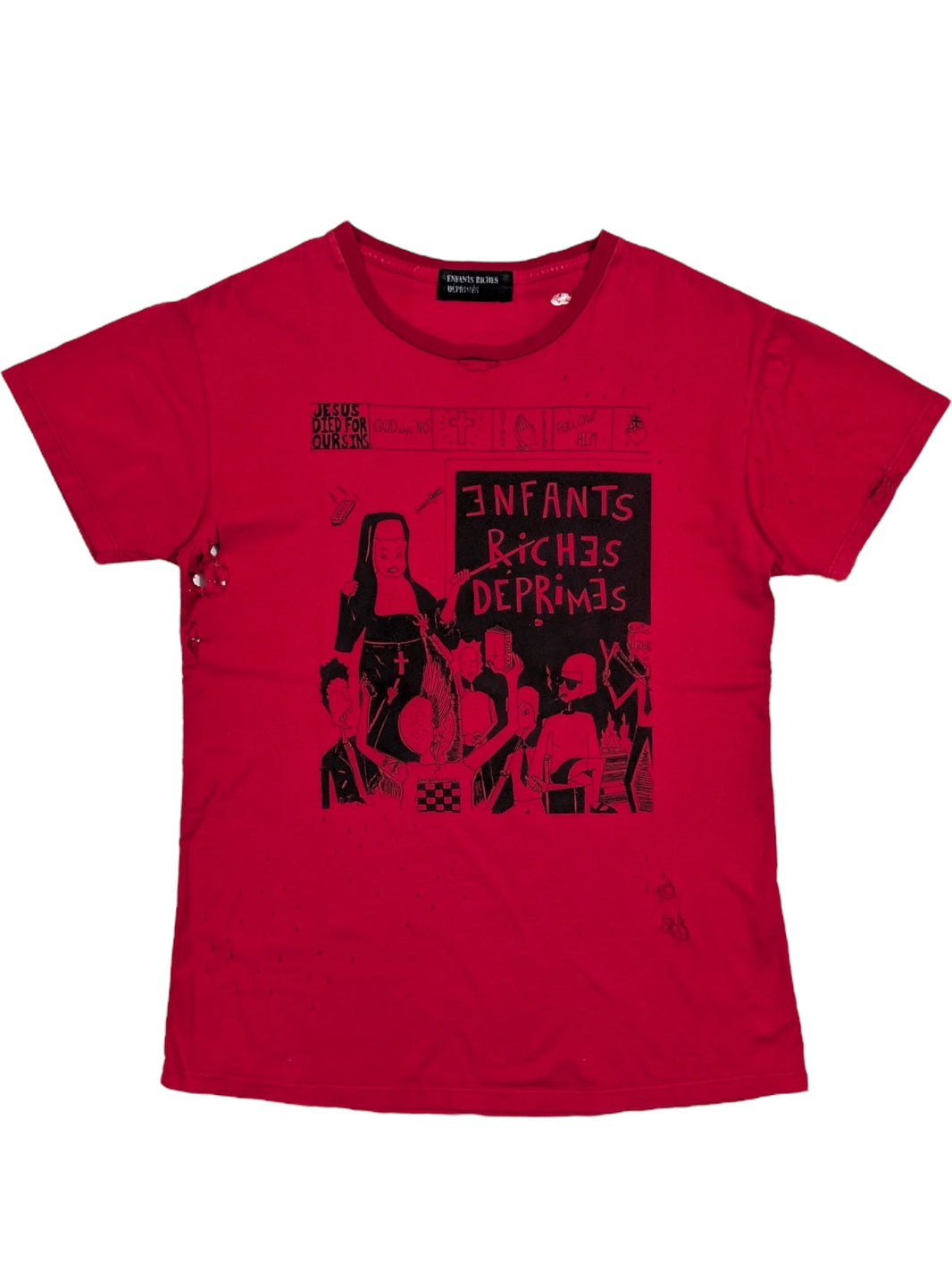 Jesus Died For Our Sins OG Red T-Shirt