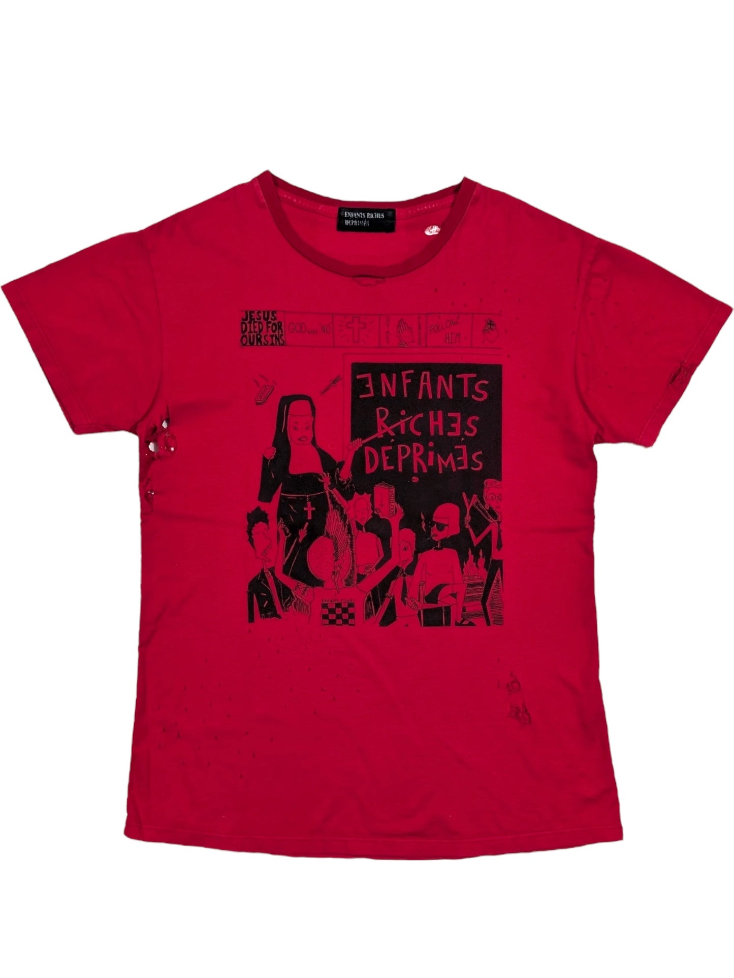 Jesus Died For Our Sins OG Red T-Shirt