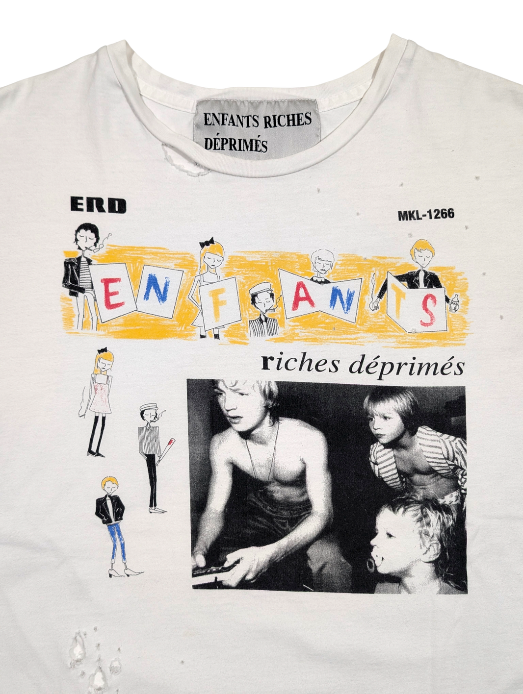 Enfants Riches Déprimés MKL-1266 OG Distressed T-Shirt Verified YP Collective