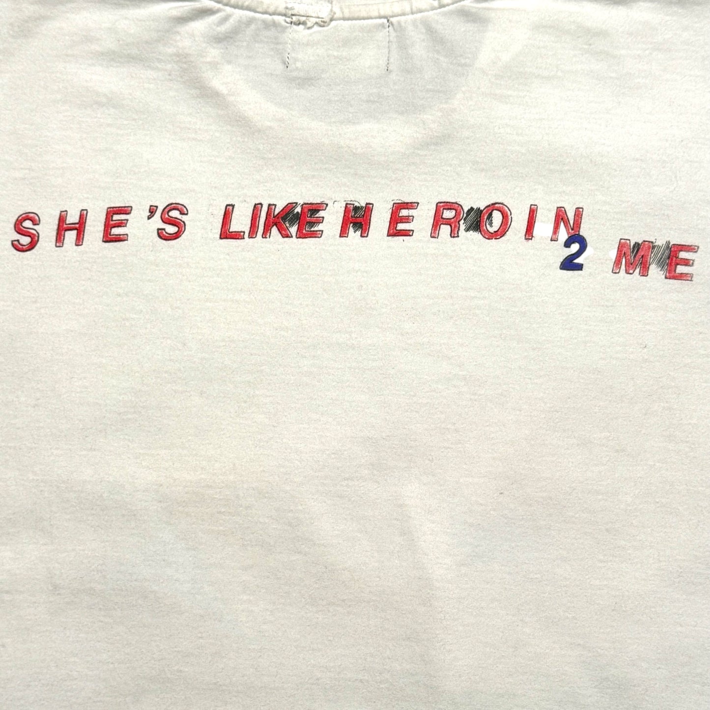 She's Like Heroin 2 Me Distressed T-Shirt