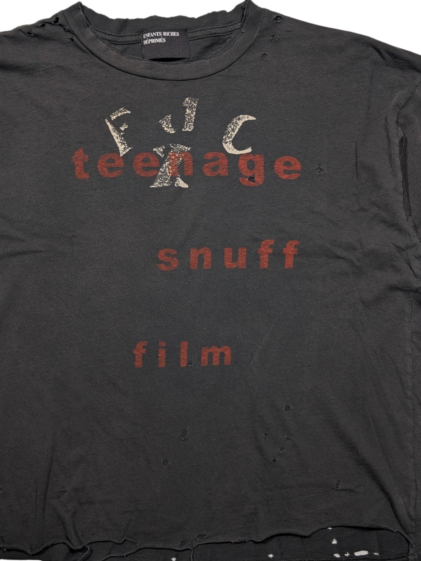 enfants riches deprimes printed t shirt