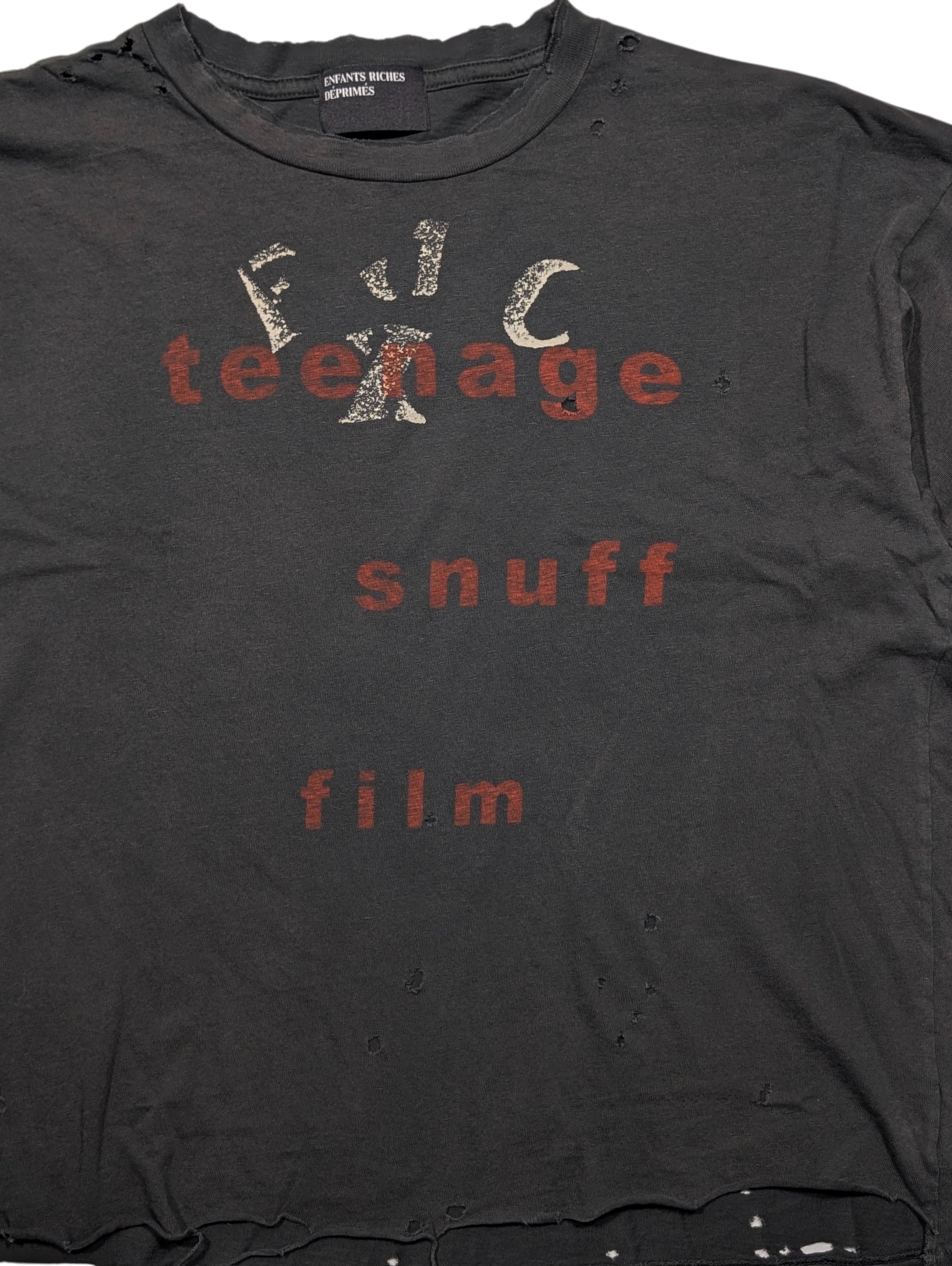 enfants riches deprimes printed t shirt