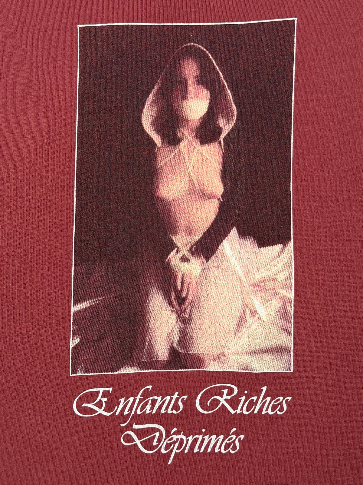 Controversial Bound Nun Photo Graphic ERD Whisper Nun Tee