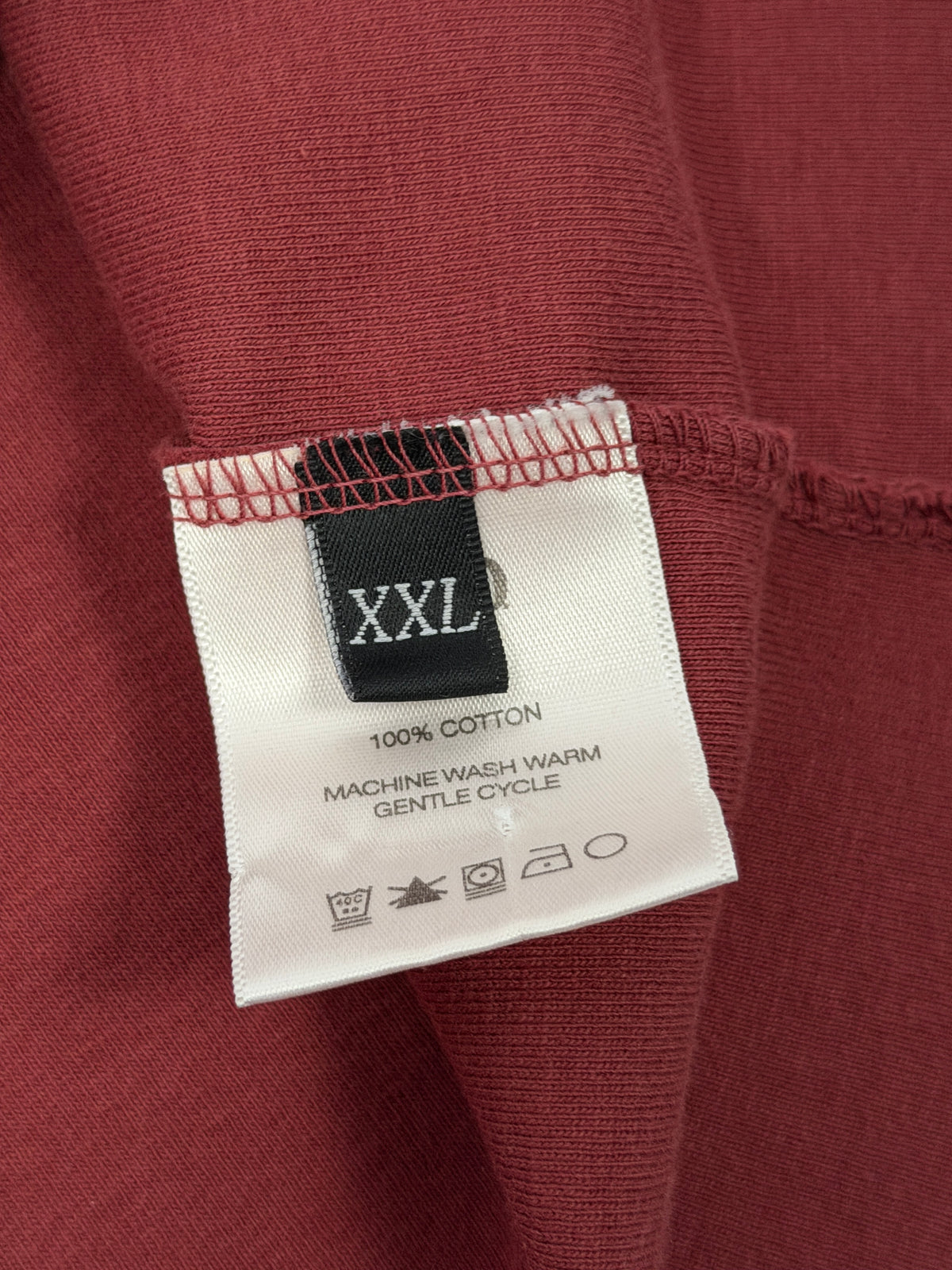 Burgundy 100% Cotton Enfants Riches Déprimés Graphic T-Shirt XXL