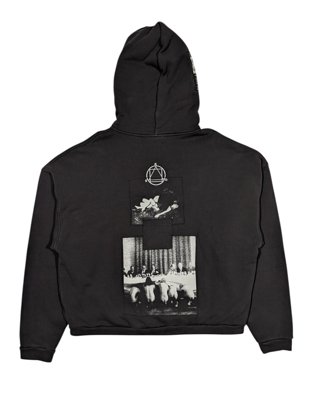 Enfants Riches Déprimés Maxfield Exclusive Assemblage Zip Hoodie Sterling Silver Hardware