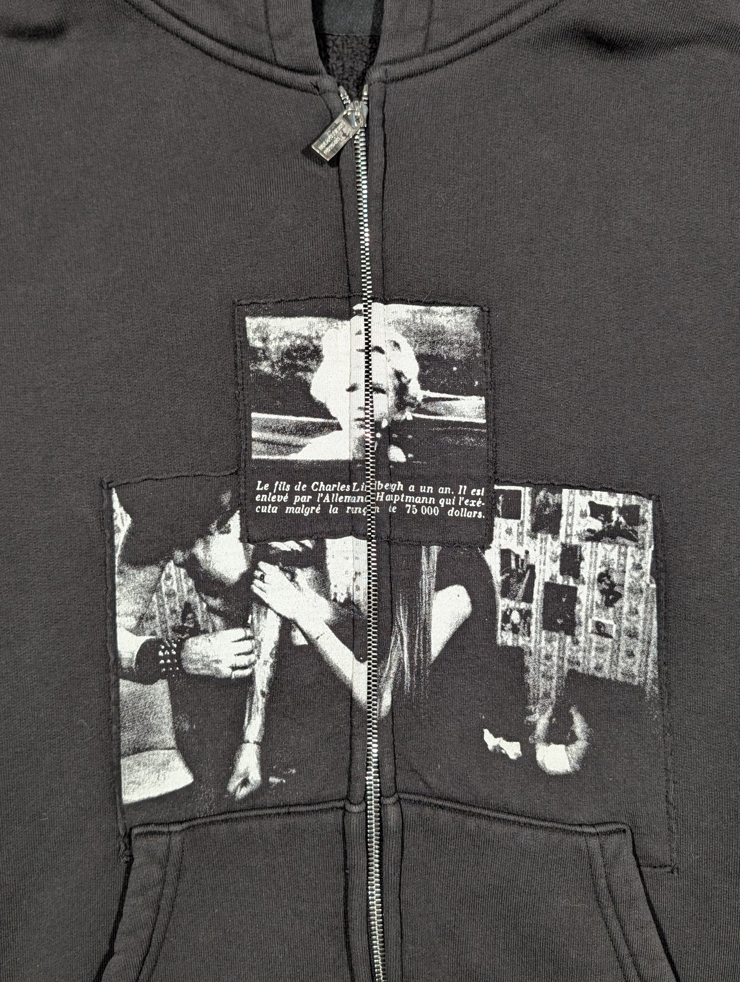Maxfield Exclusive 4.5 Year War Assemblage Zip Hoodie