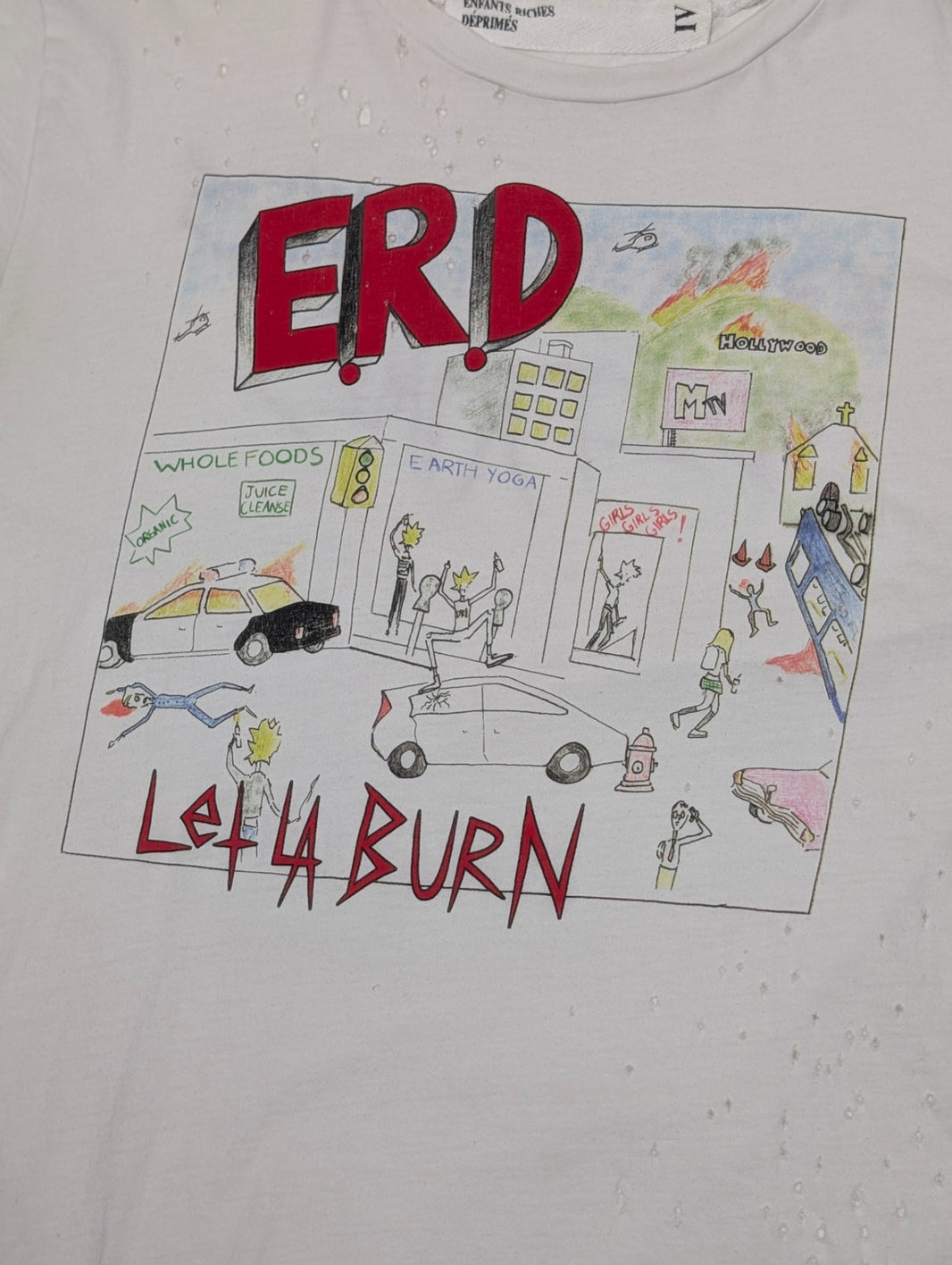 Enfants Riches Déprimés Let LA Burn T-Shirt Archival