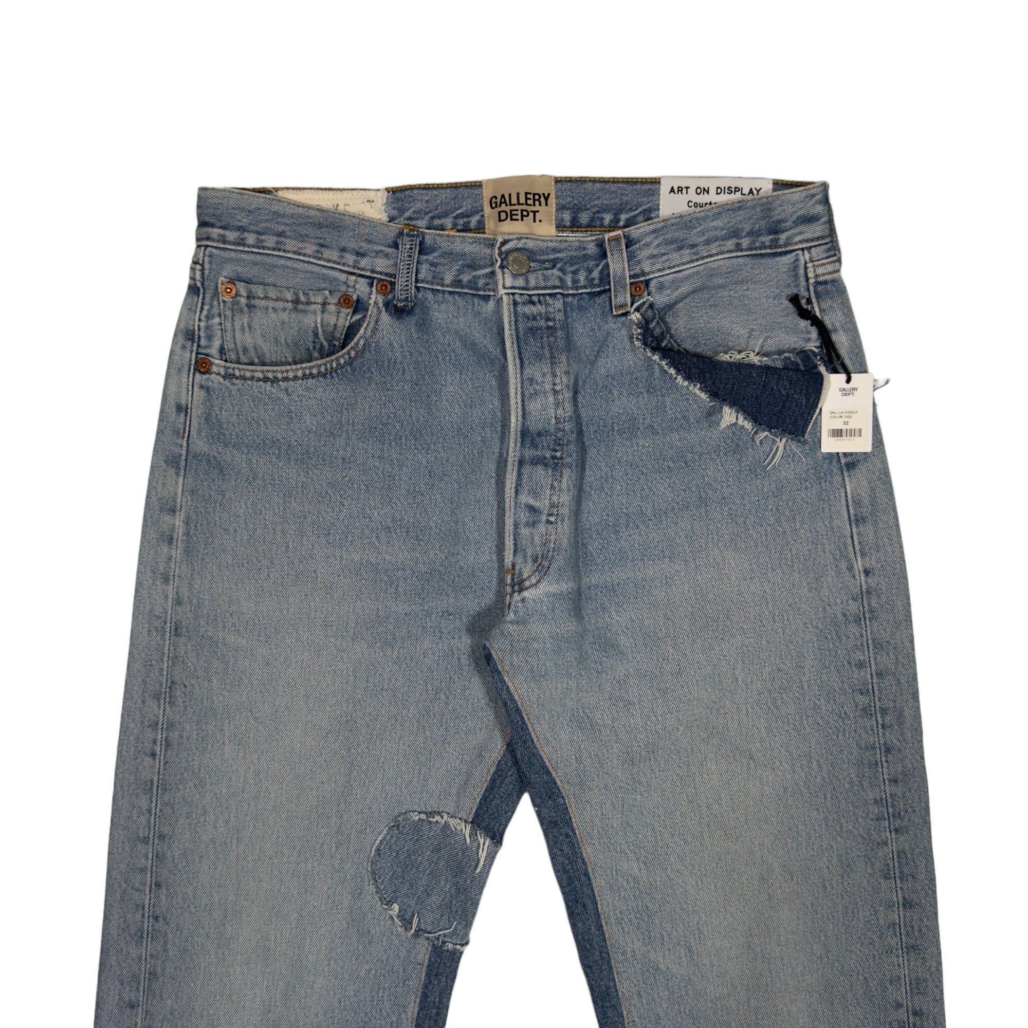 Gallery Dept. Distressed OG Flare Jeans Verified YP Collective