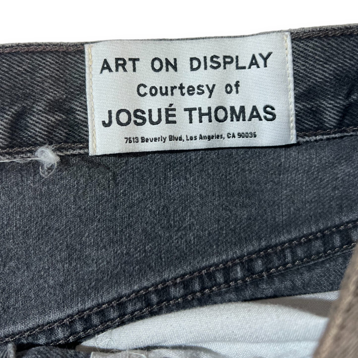 1/1 Custom Grey Flooded G-Patch Denim