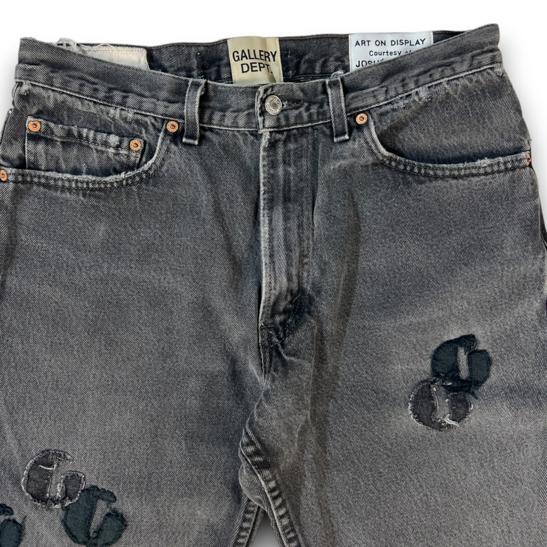 Gallery Dept. 1/1 Custom Grey Flooded G-Patch Denim Verified YP Collective