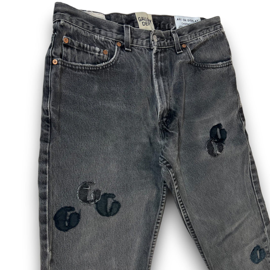 Gallery Dept. 1/1 Custom Grey Flooded G-Patch Denim Archival