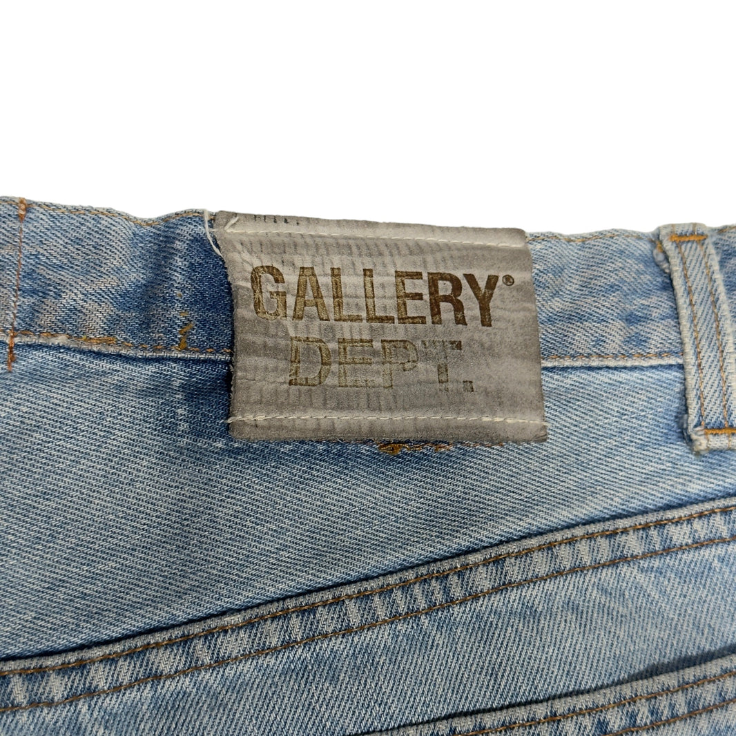 Gallery Dept. 1/1 Blue Denim Flare Jeans Authenticated Designer