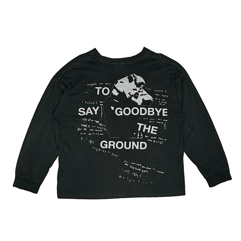 Enfants Riches Déprimés 'Say Goodbye' LS Pocket T-Shirt Sterling Silver Hardware